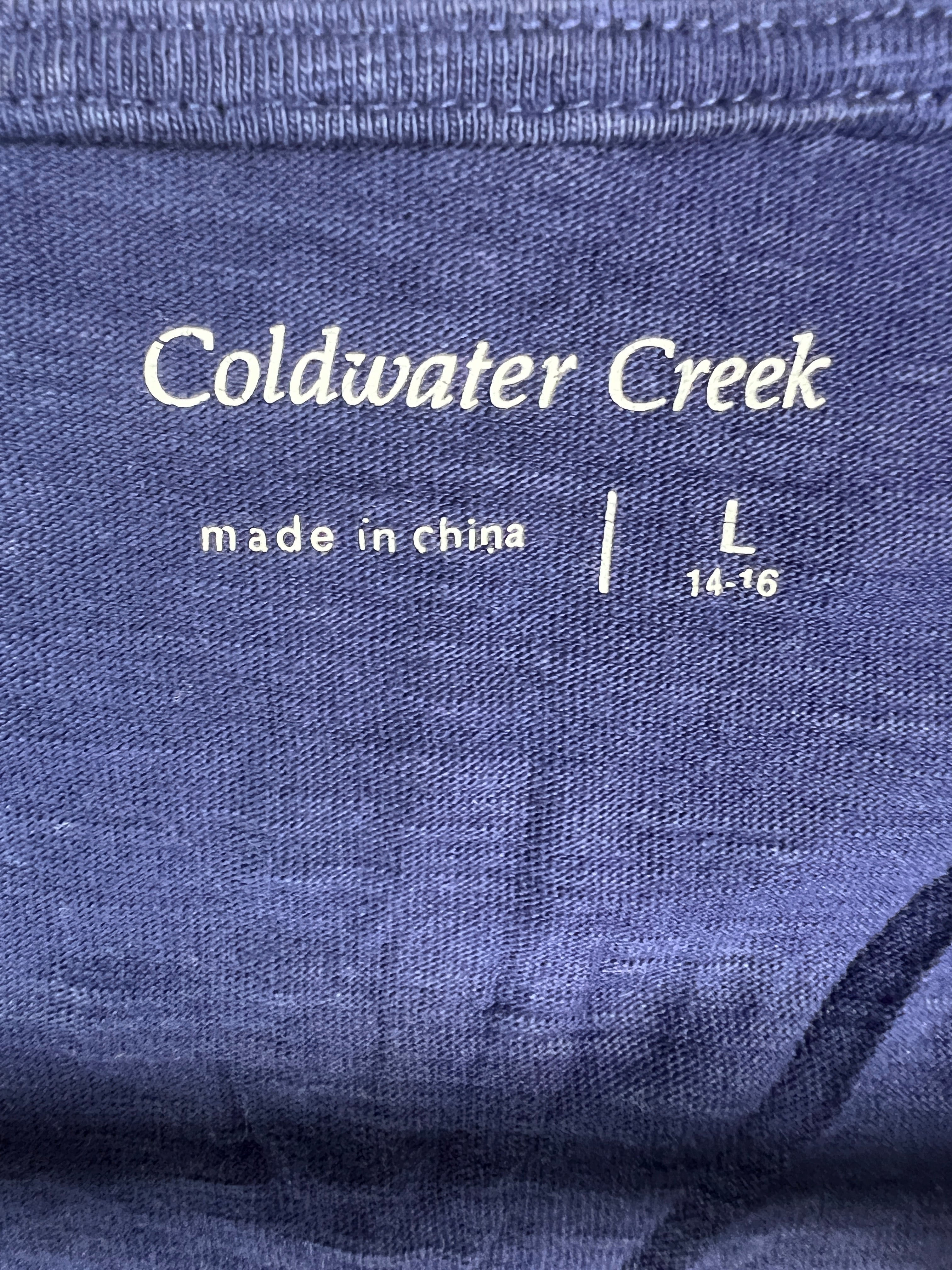 Cold Water T-Shirt (Women) (Medium-Large)