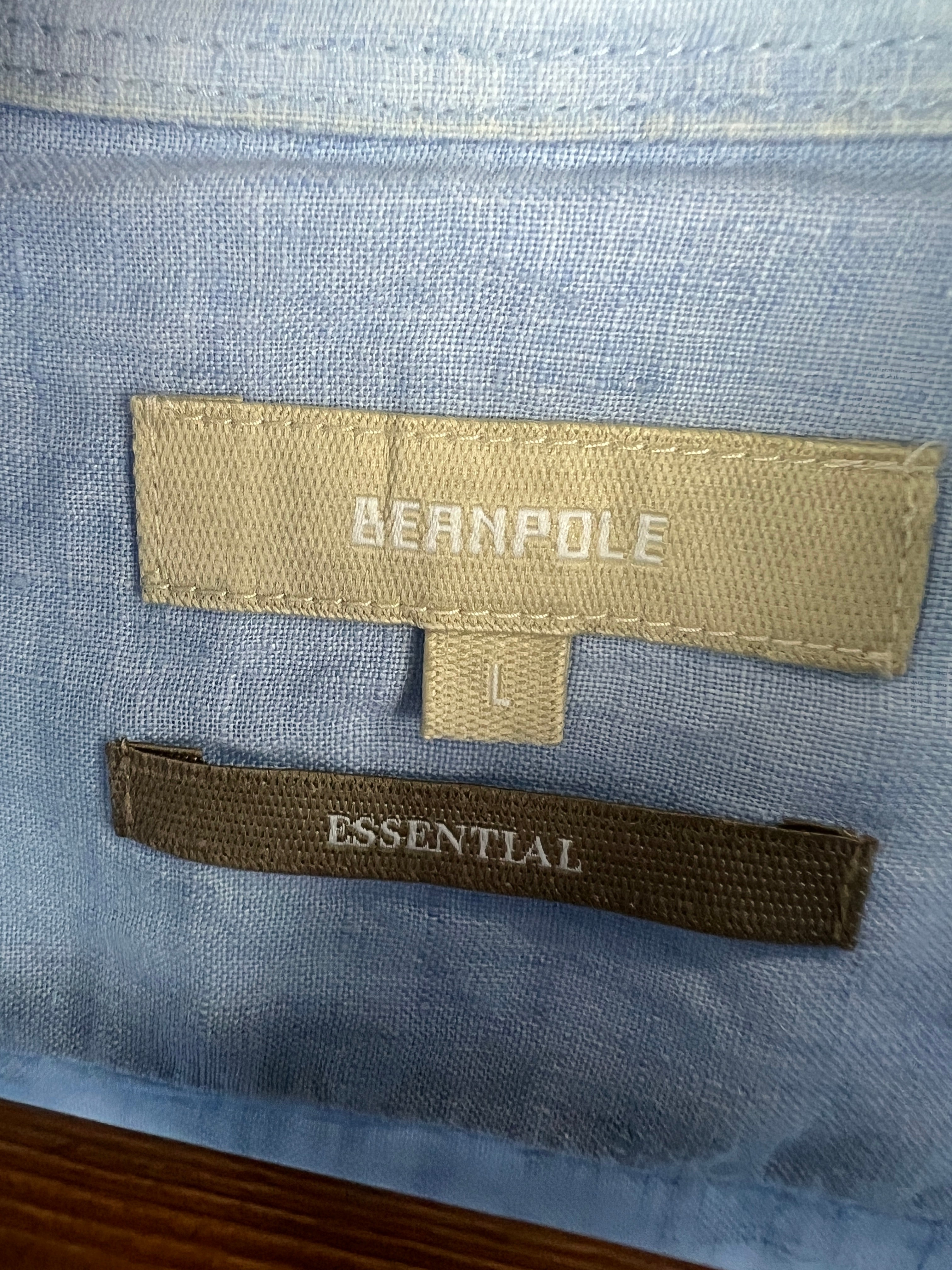 Bean Pole Linen Shirt (Medium-Large)