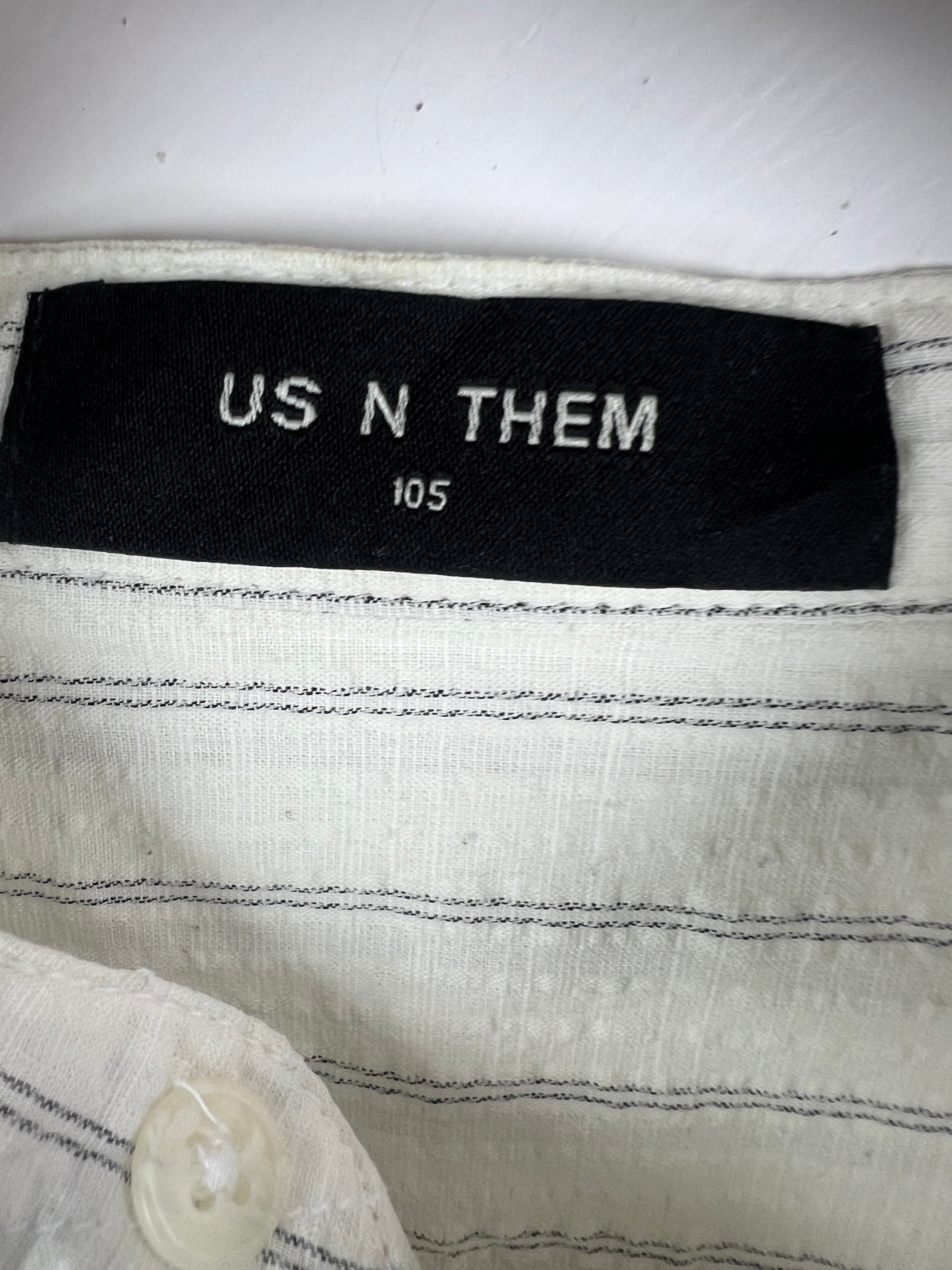 Us N Them Linen Shirt (Medium)