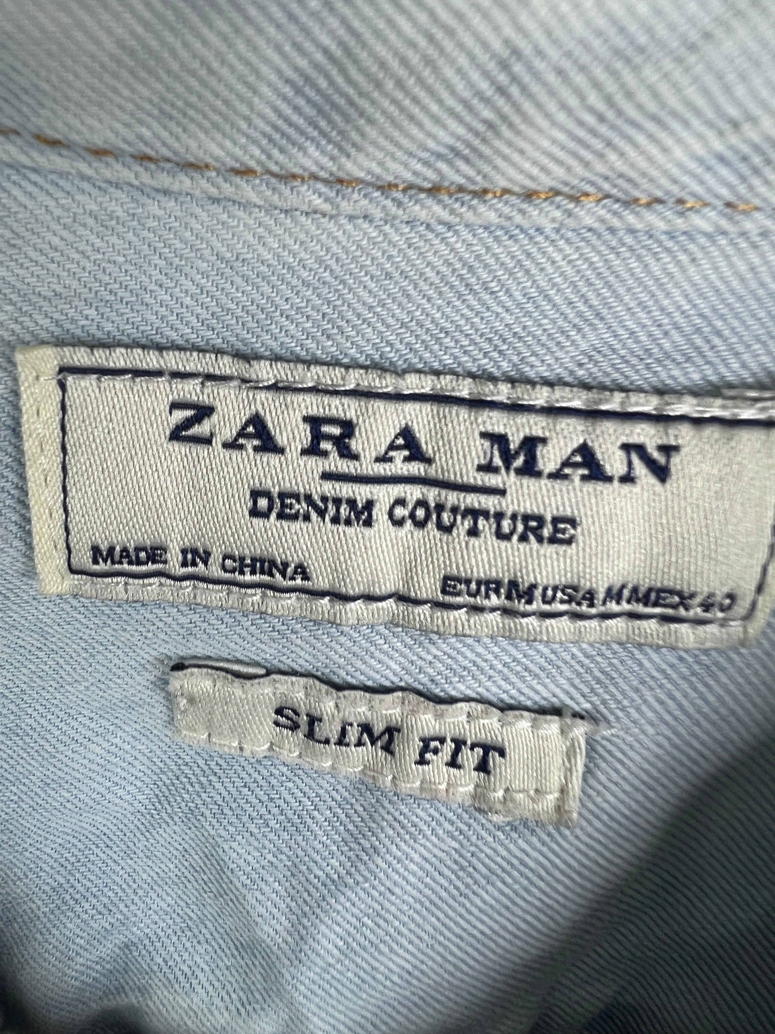 Zara Denim Shirt (Small-Medium)