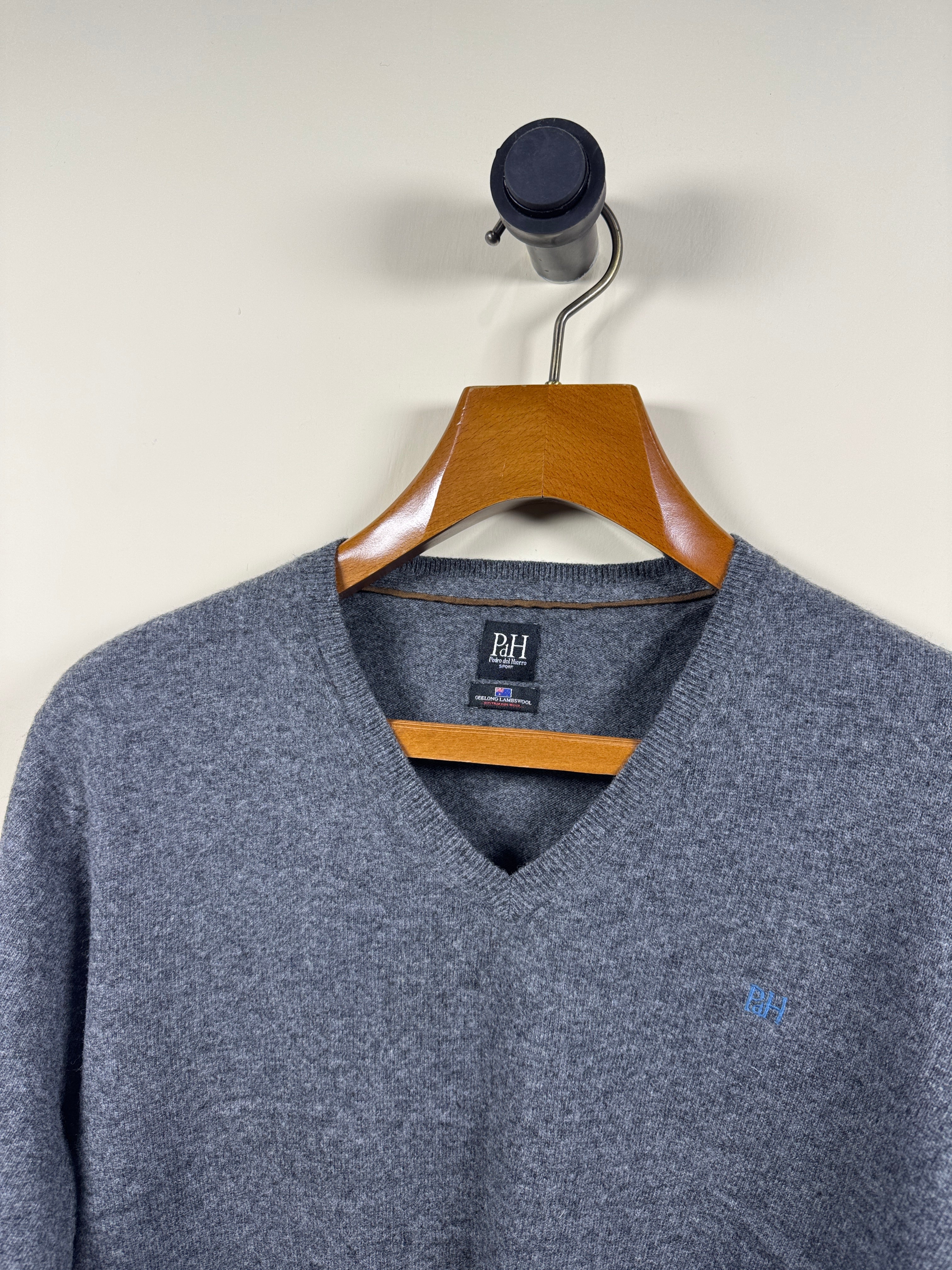 Pedro Del Hierro Geelong Lambswool Sweater (Large)