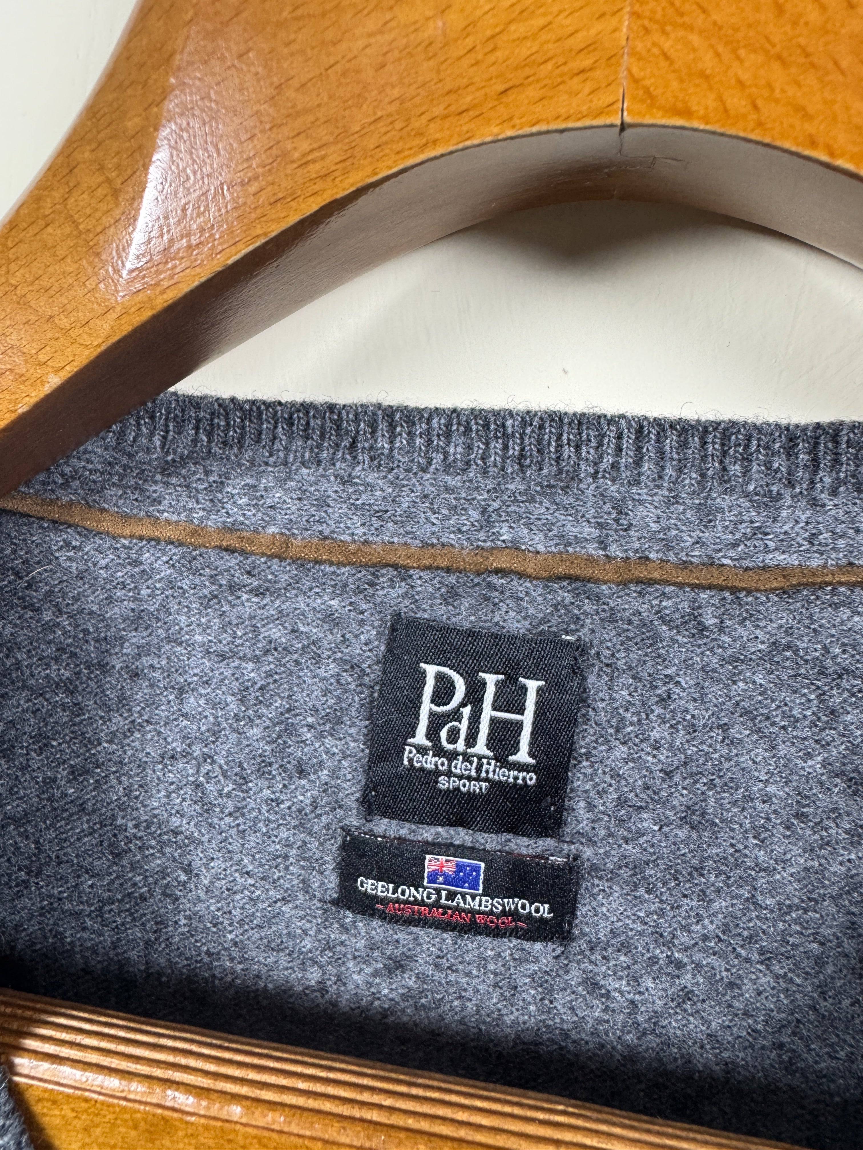 Pedro Del Hierro Geelong Lambswool Sweater (Large)