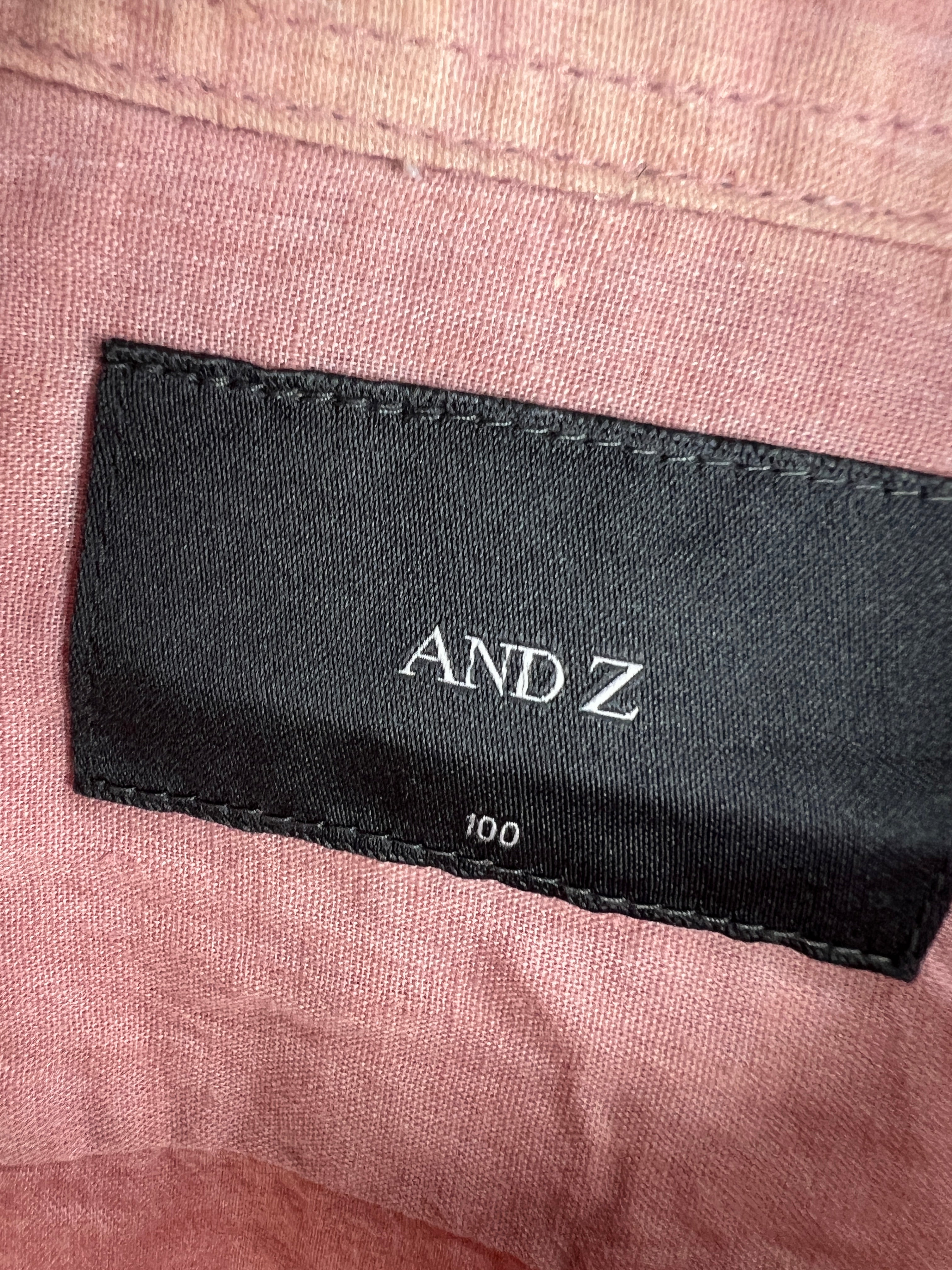 And Z Linen Shirt (Medium)