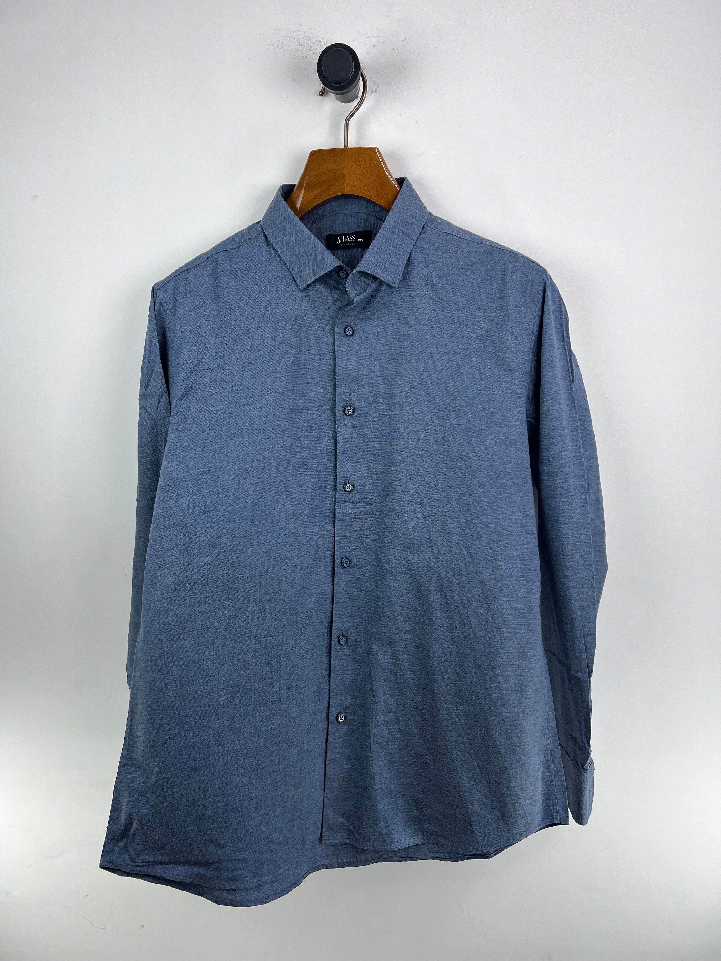 J Hass Linen Shirt (Medium)