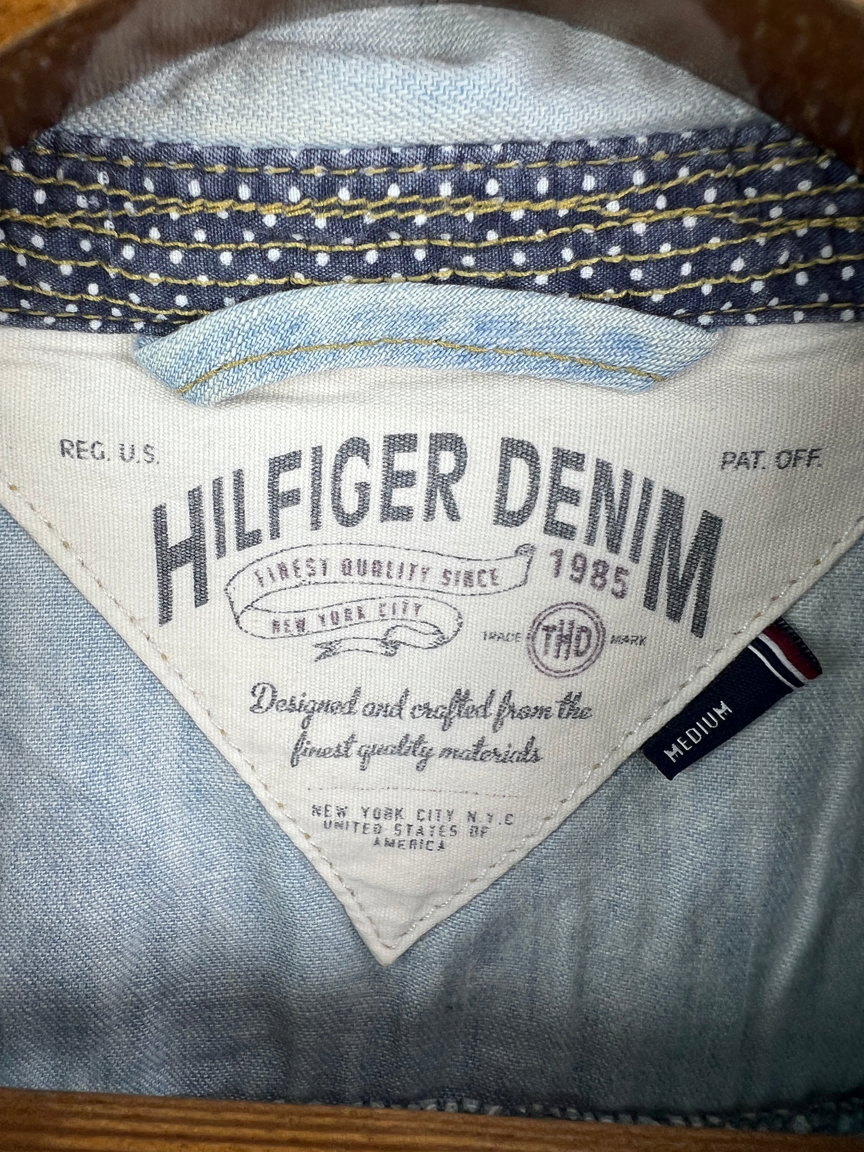 Tommy Hilfiger Denim Shirt (Small)