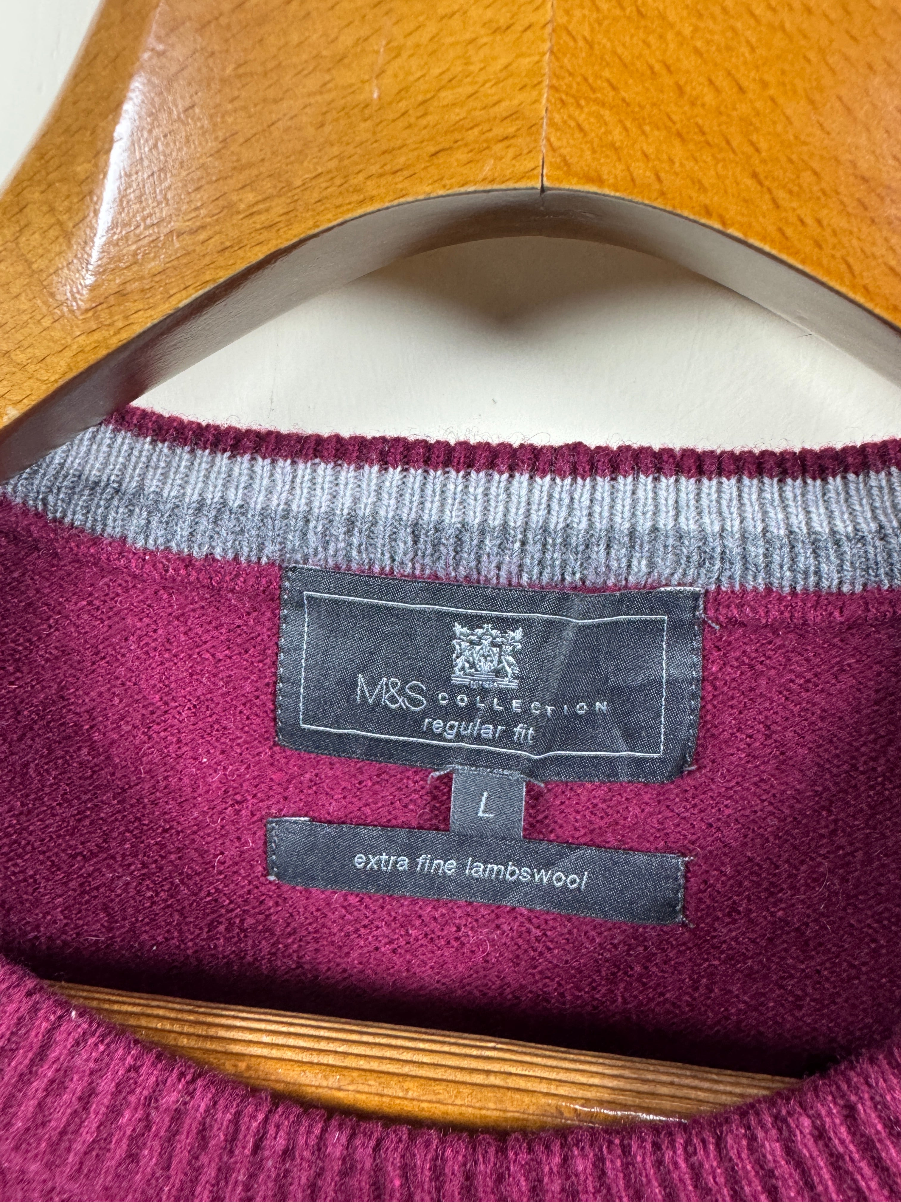 Marks & Spencer Lambswool Sweater (X-Large)