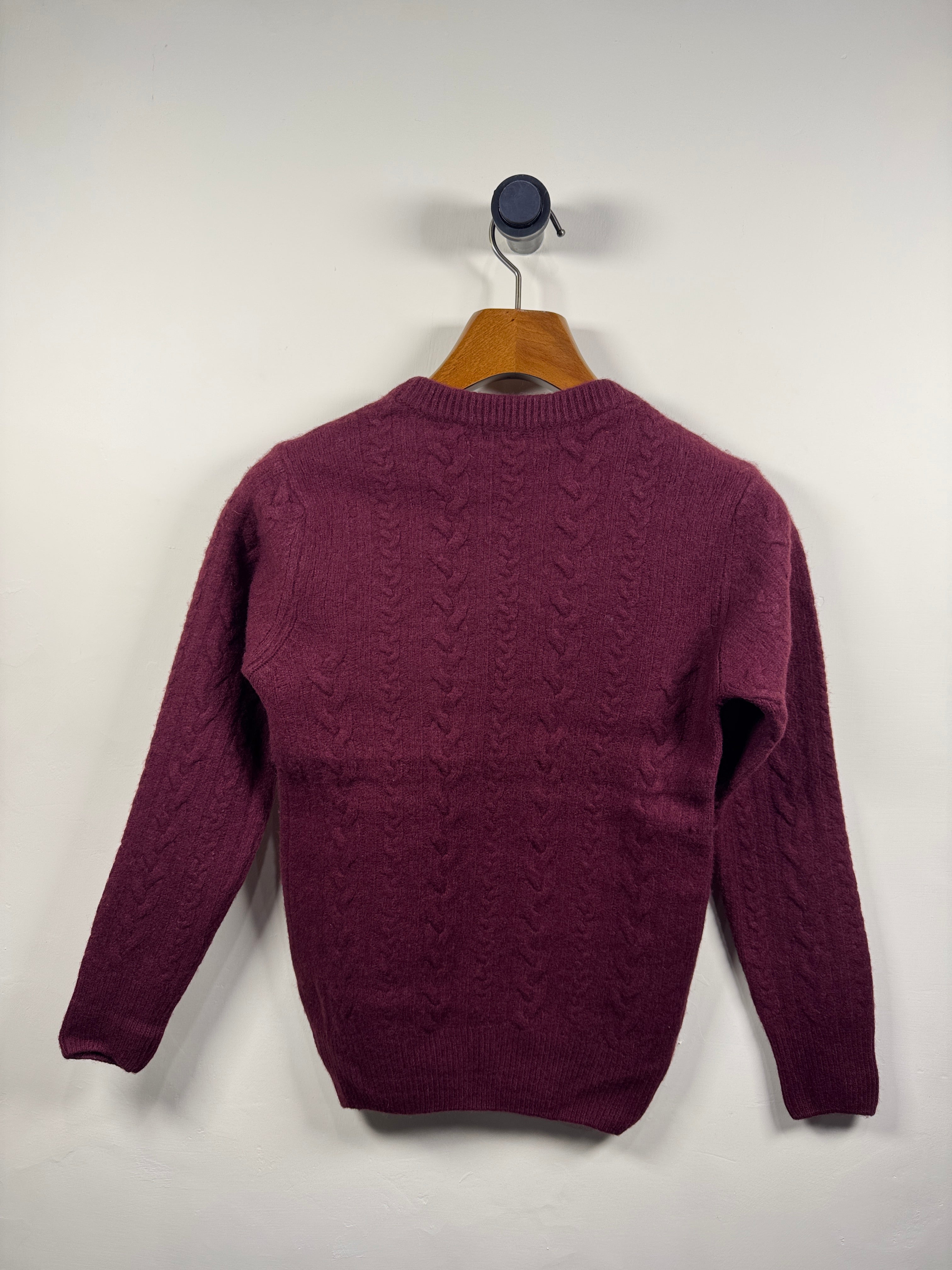 Next Lambswool Cable Knitted Sweater (X-Small)