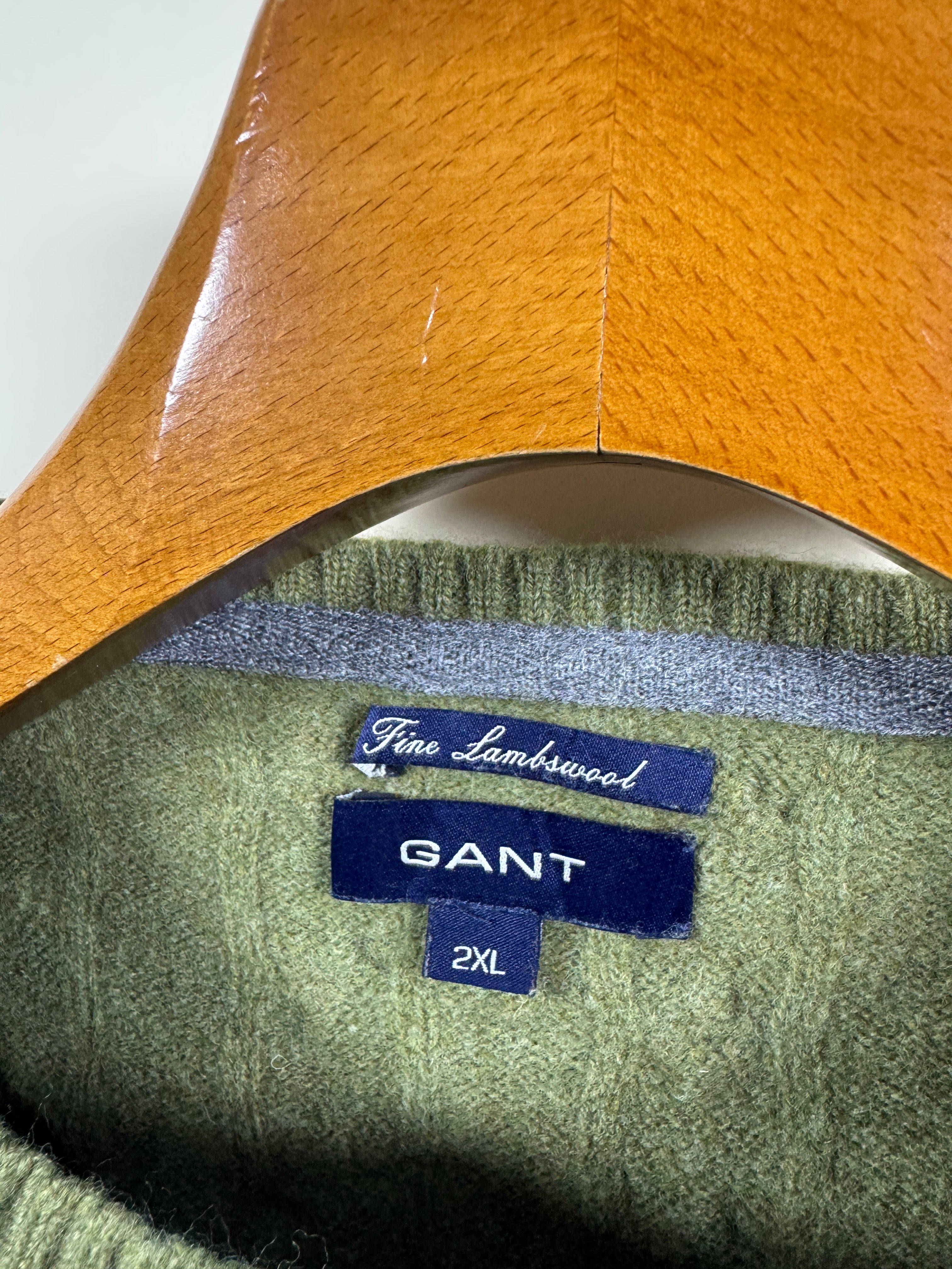 Gant Lambswool Cable Knitted Sweater (Small-Medium)