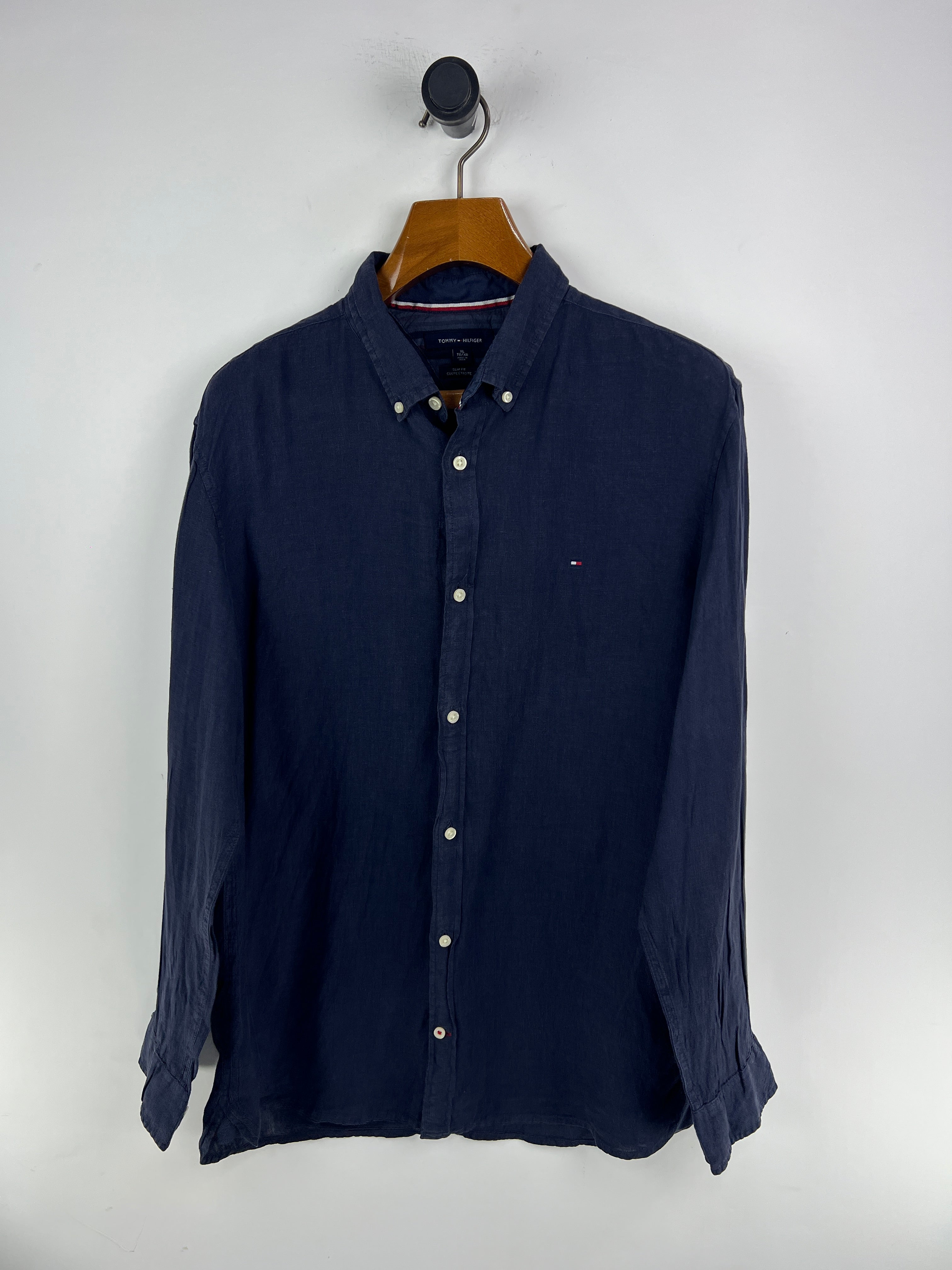 Tommy Hilfiger Linen Shirt (Large)