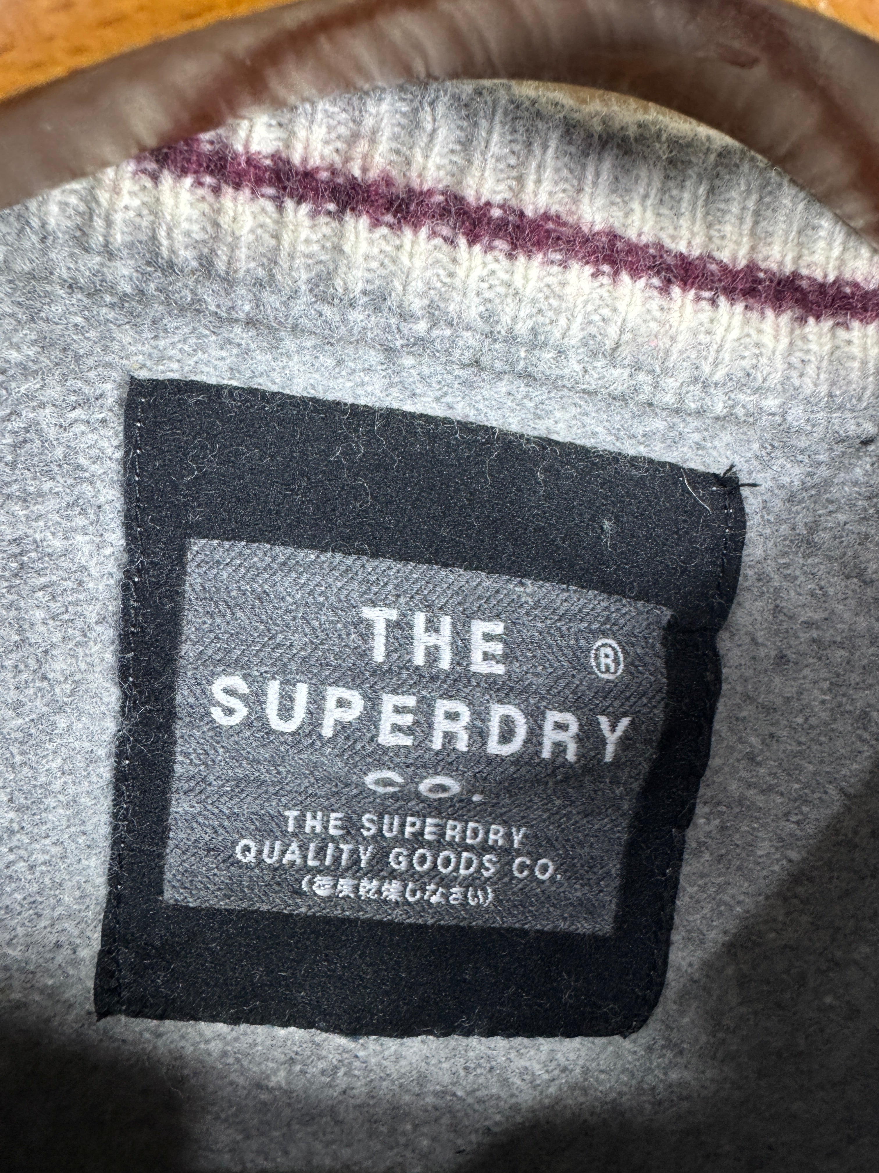Super Dry Lambswool Sweater (Small-Medium)