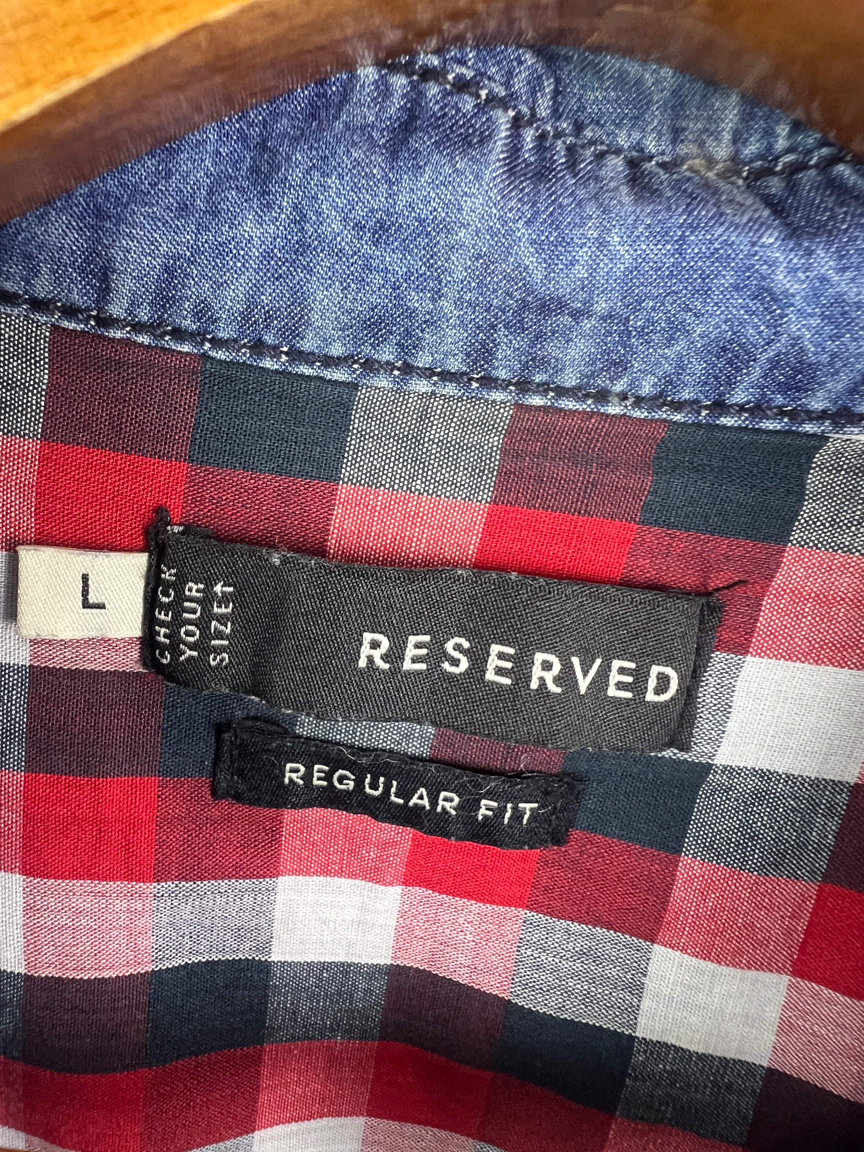 Reserved Denim Shirt (Medium)