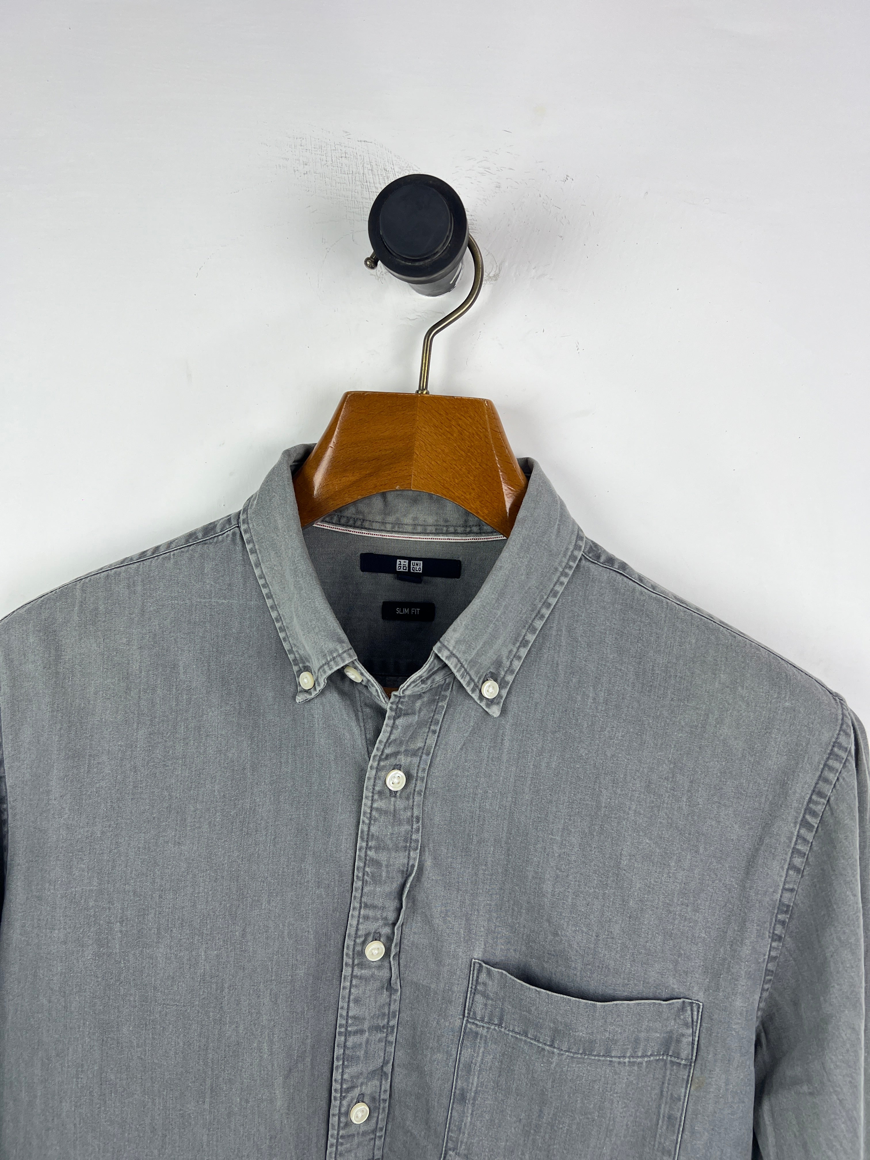 Uniqlo Denim Shirt (Small-Medium)