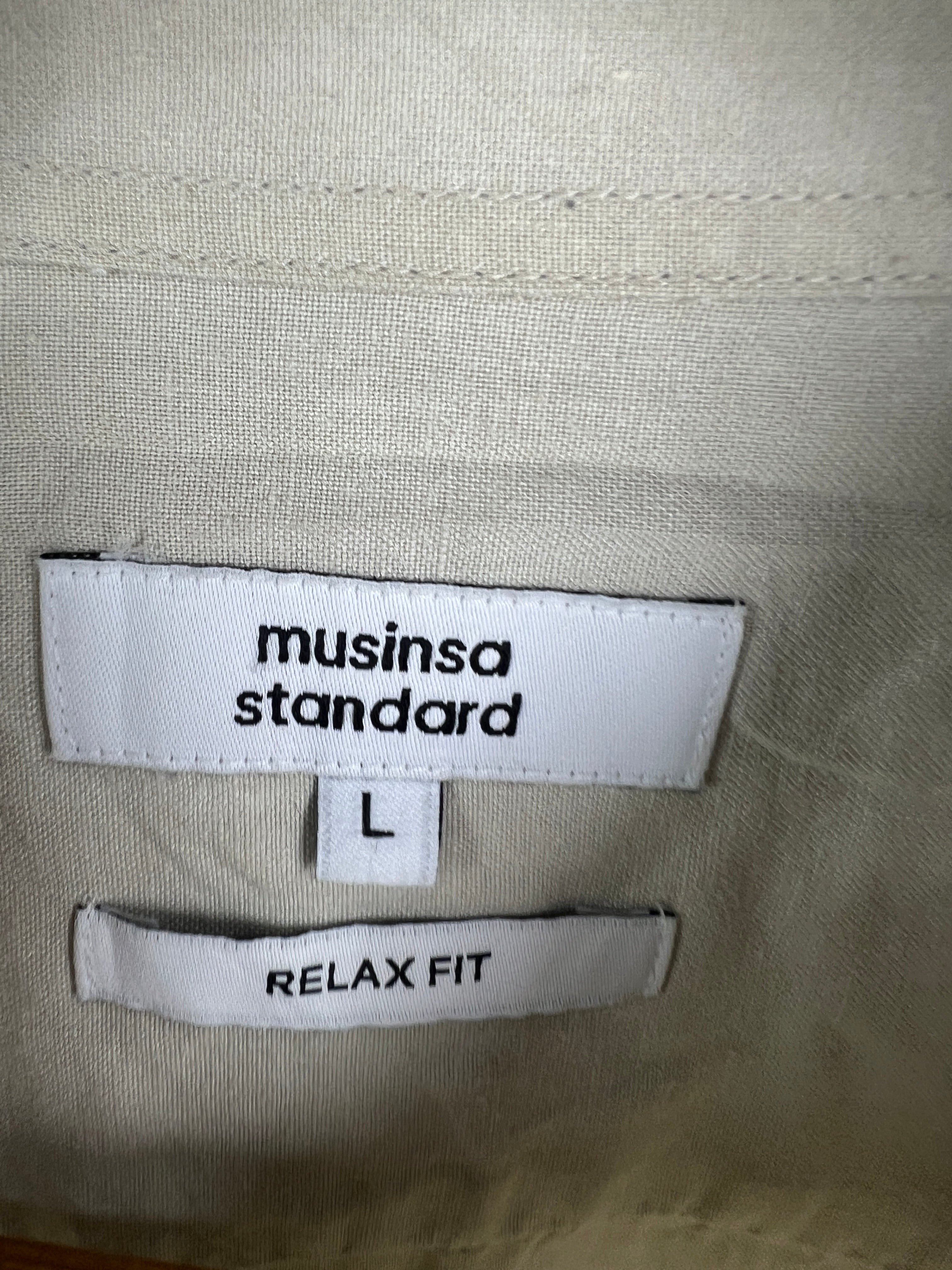 Musinsa Linen Shirt (Large)