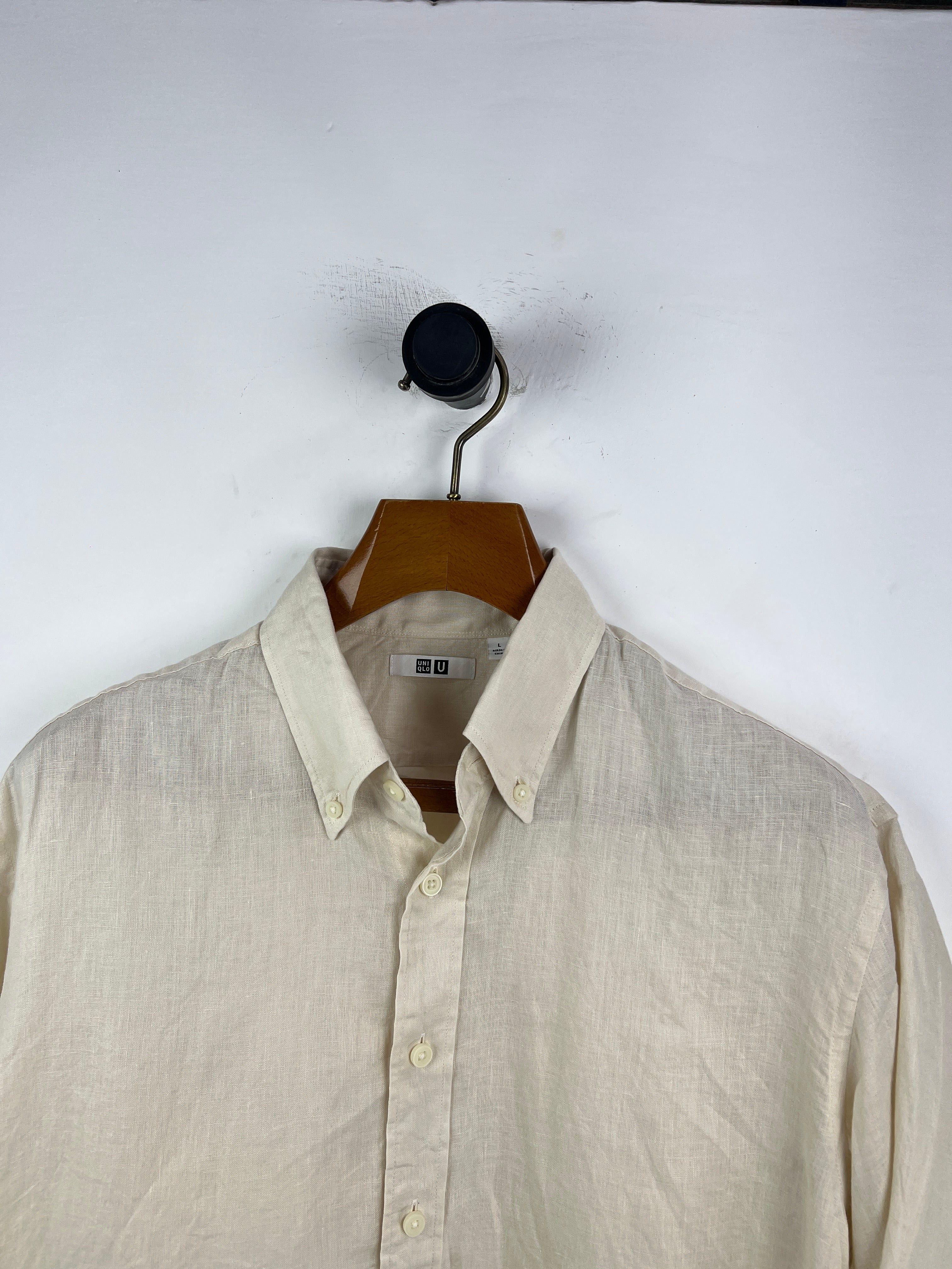 Uniqlo Linen Shirt (Medium-Large)
