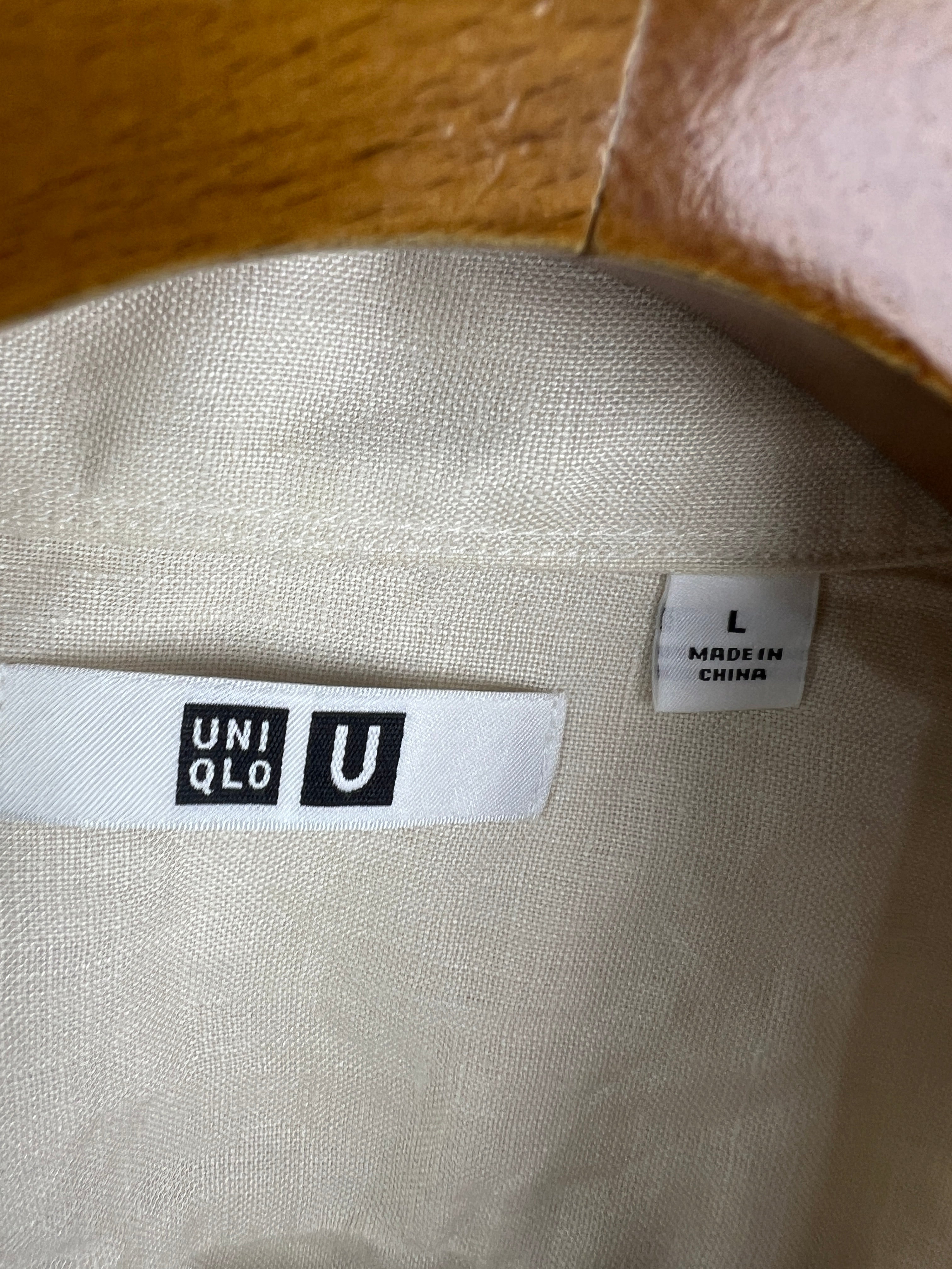 Uniqlo Linen Shirt (Medium-Large)
