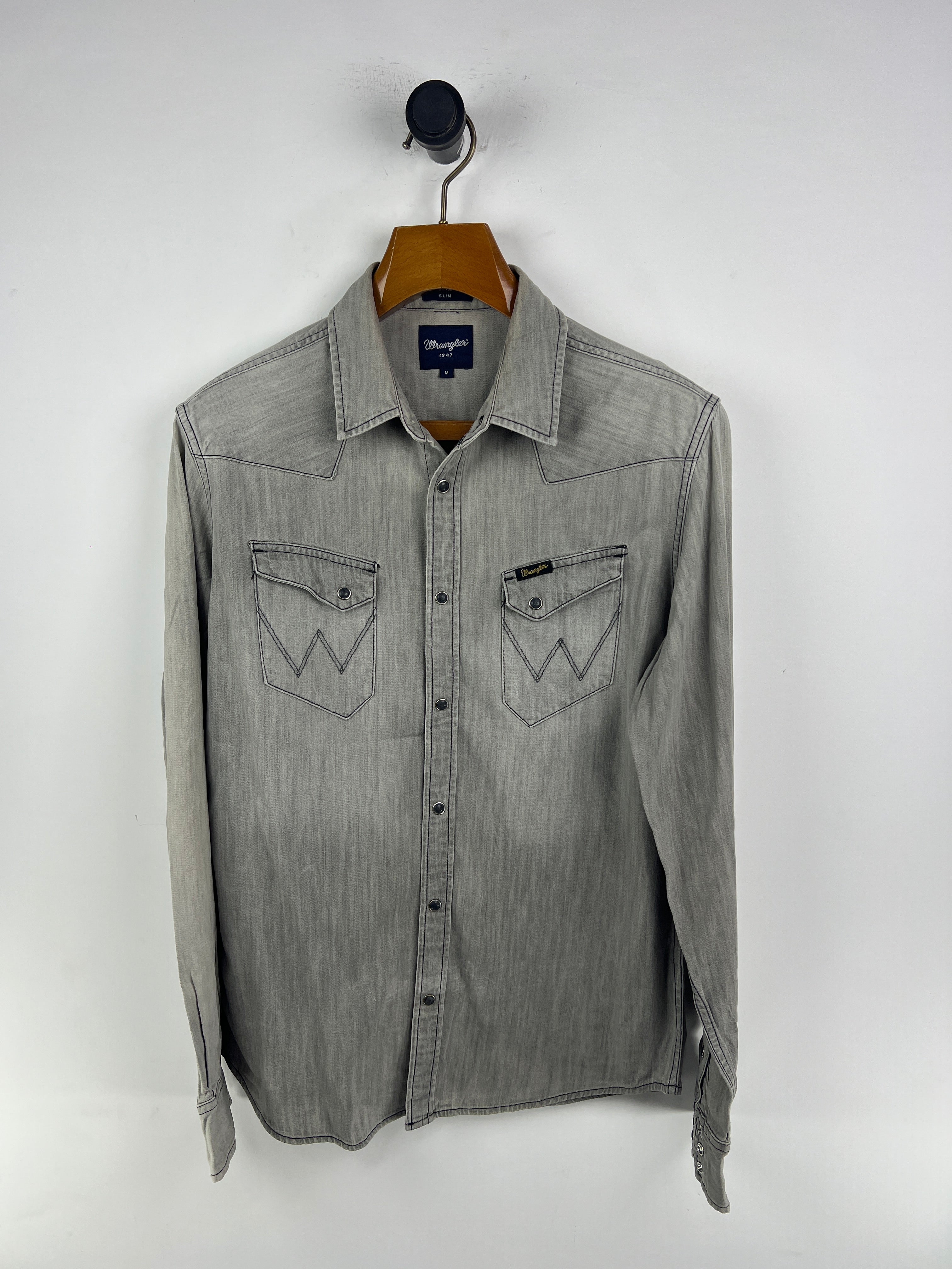 Wrangler Denim Shirt (Small-Medium)