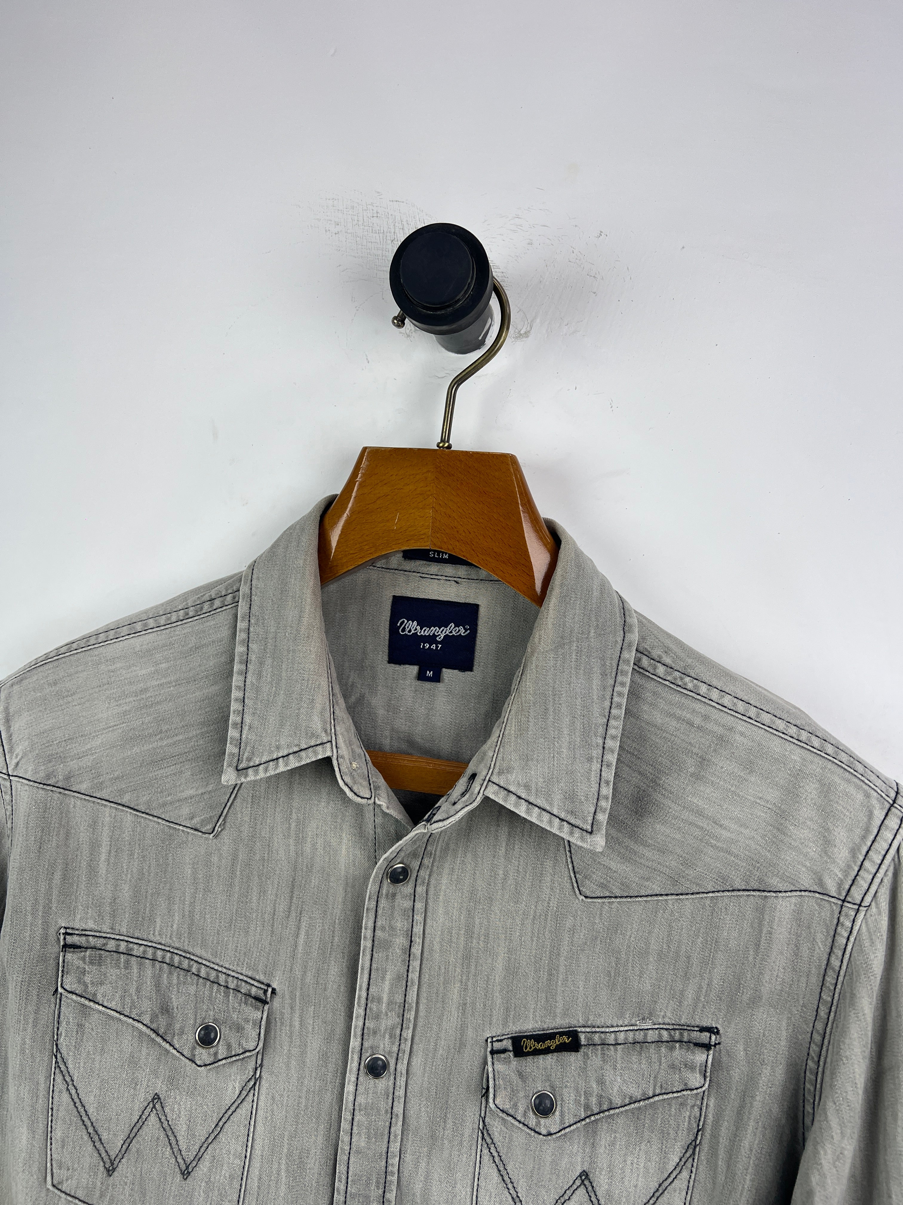 Wrangler Denim Shirt (Small-Medium)