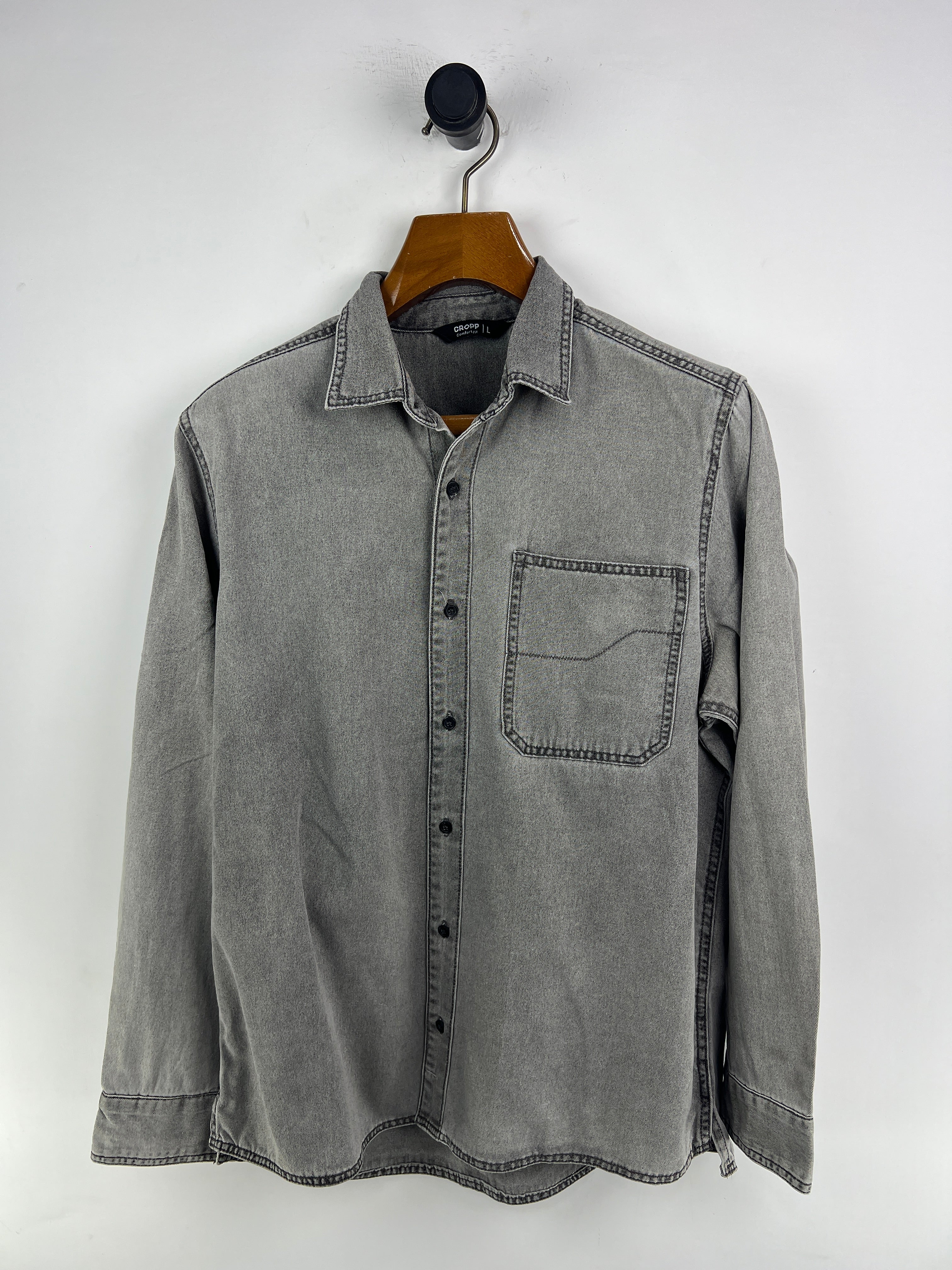 Cropp Denim Shirt (Large)