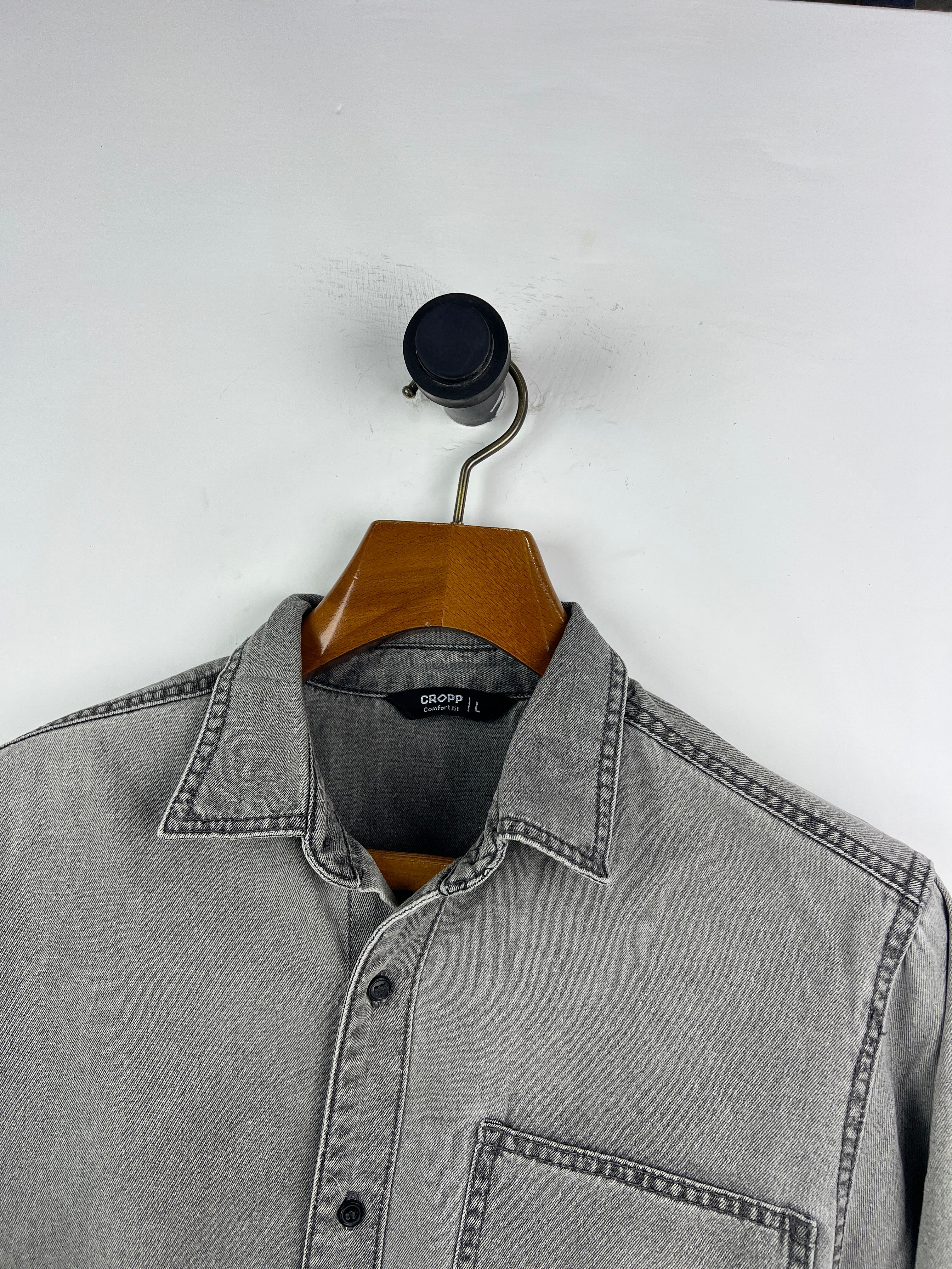 Cropp Denim Shirt (Large)