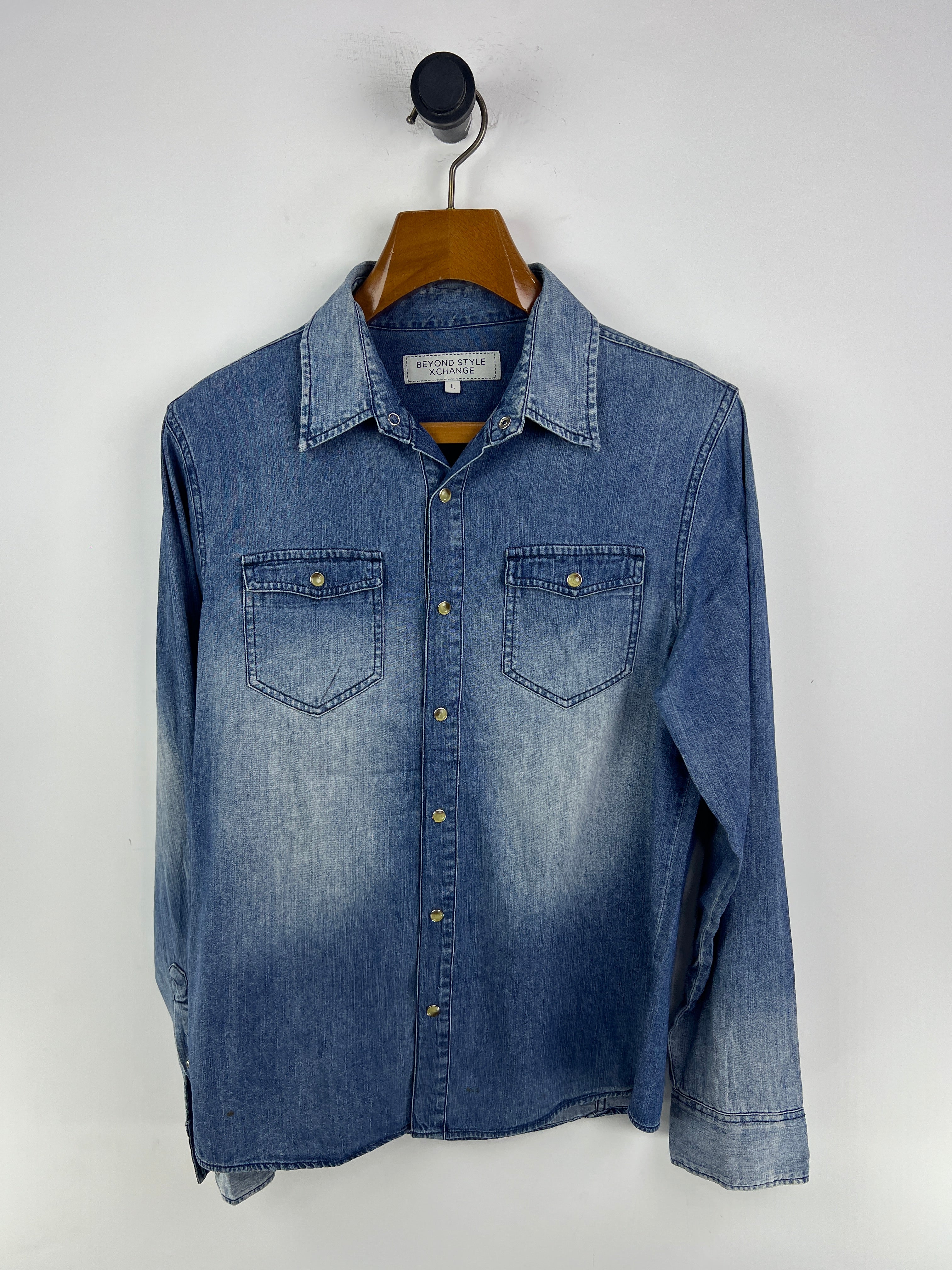 Beyond Style Denim Shirt (Small-Medium)