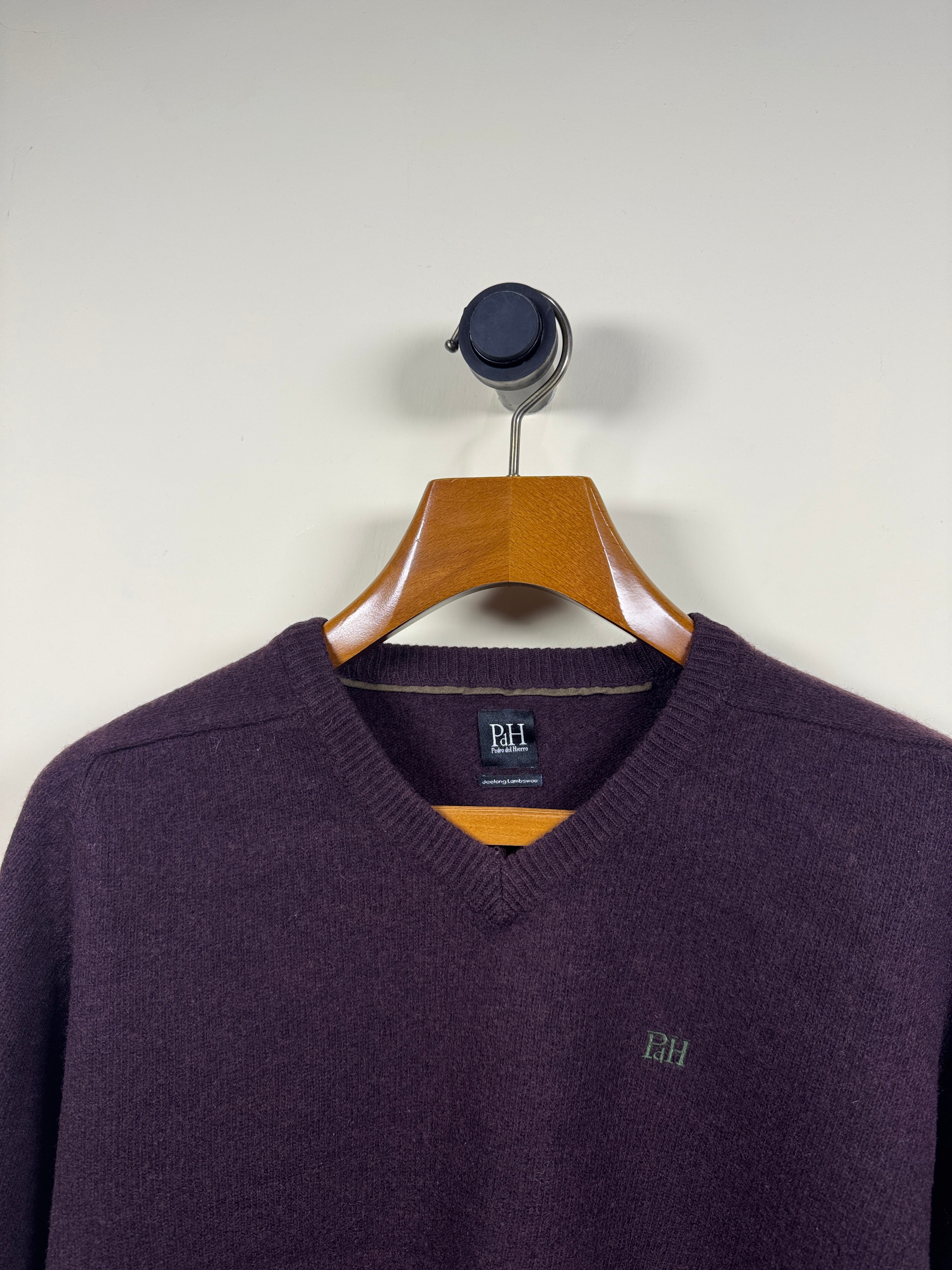 Pedro Del Hierro Geelong Lambswool Sweater (Medium)