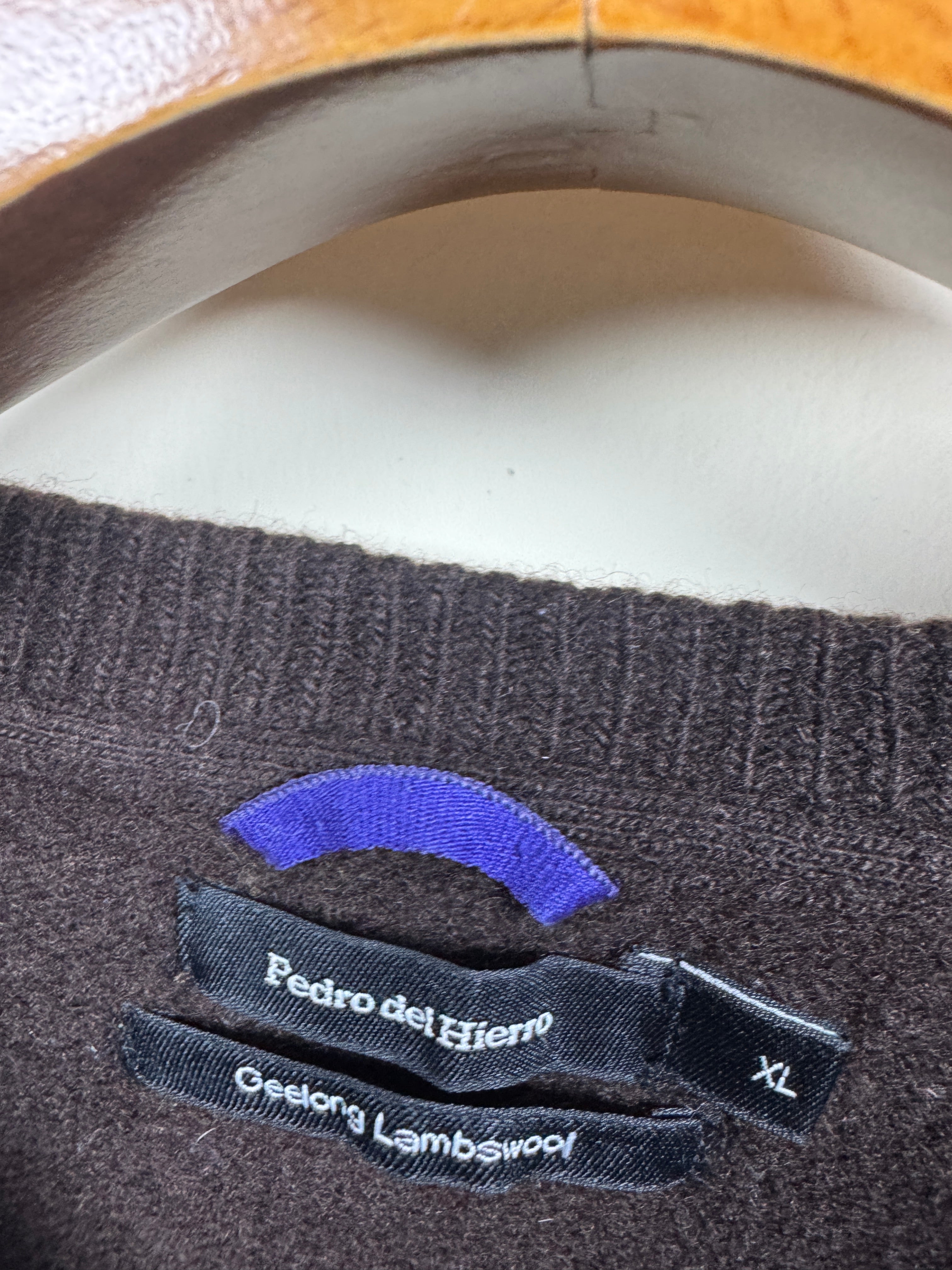 Pedro Del Hierro Geelong Lambswool Sweater (Medium)
