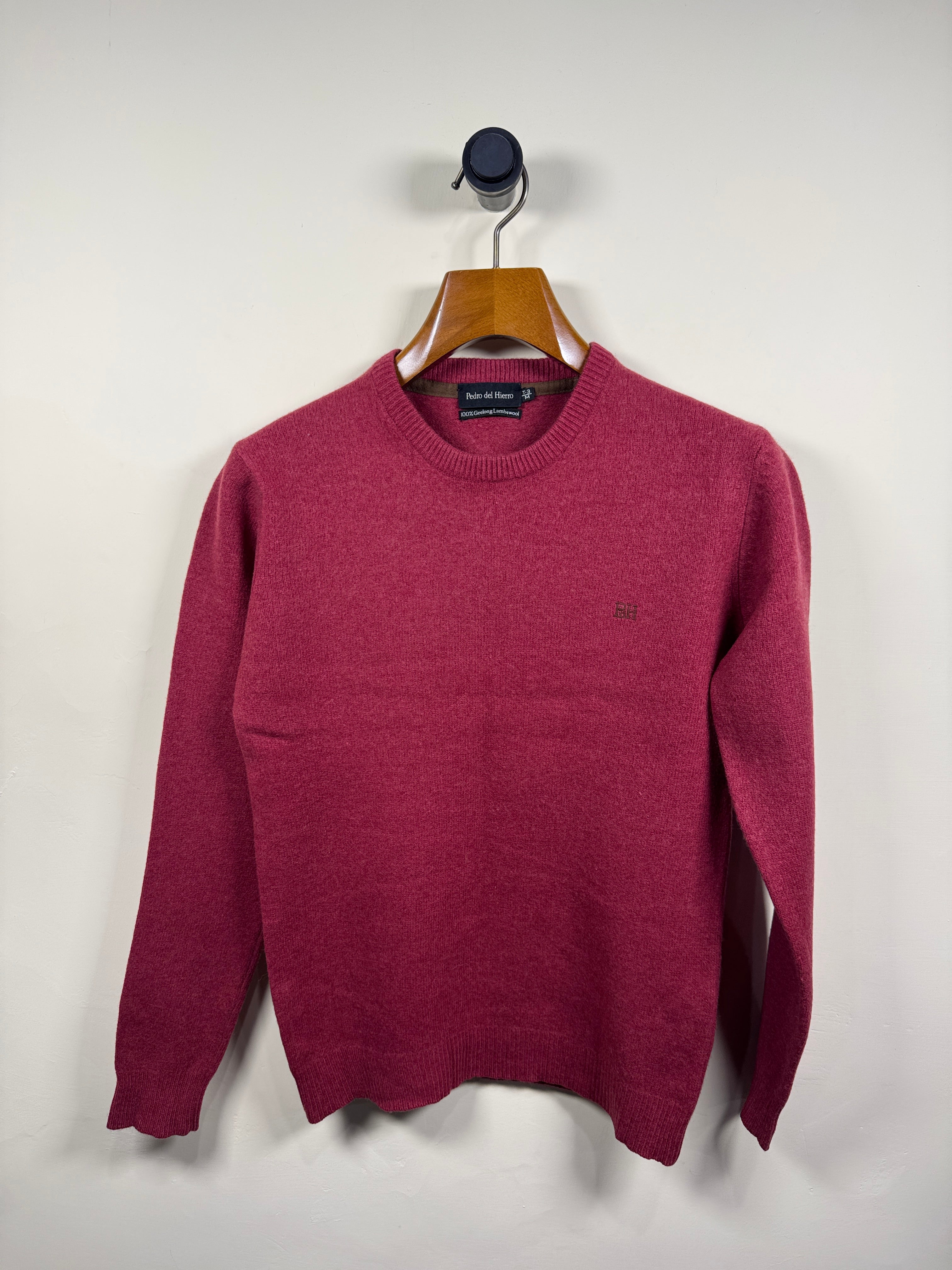 Pedro Del Hierro Geelong Lambswool Sweater (Small)