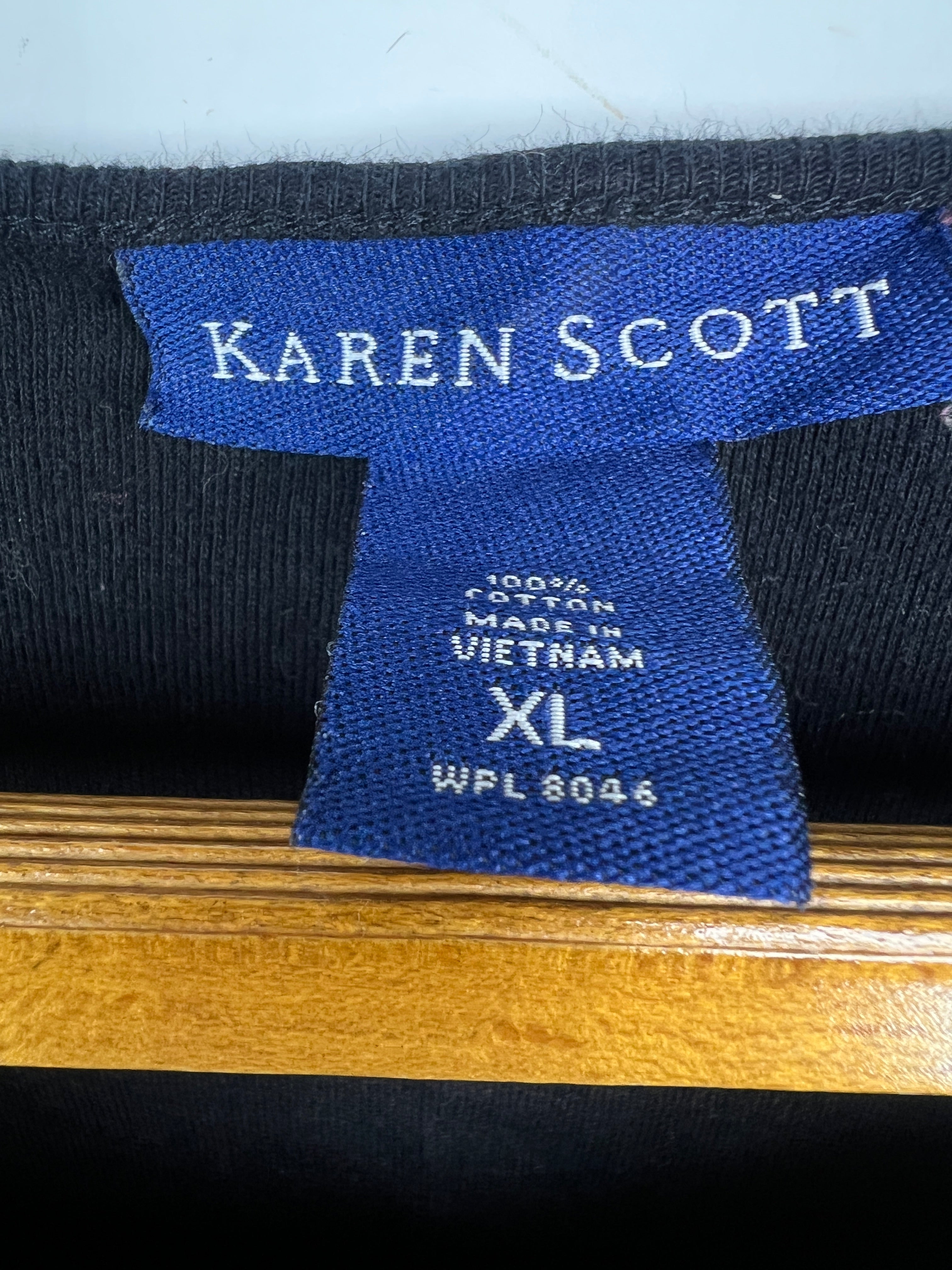 Karen Scott Blouse (Women) (Large/X-Large)