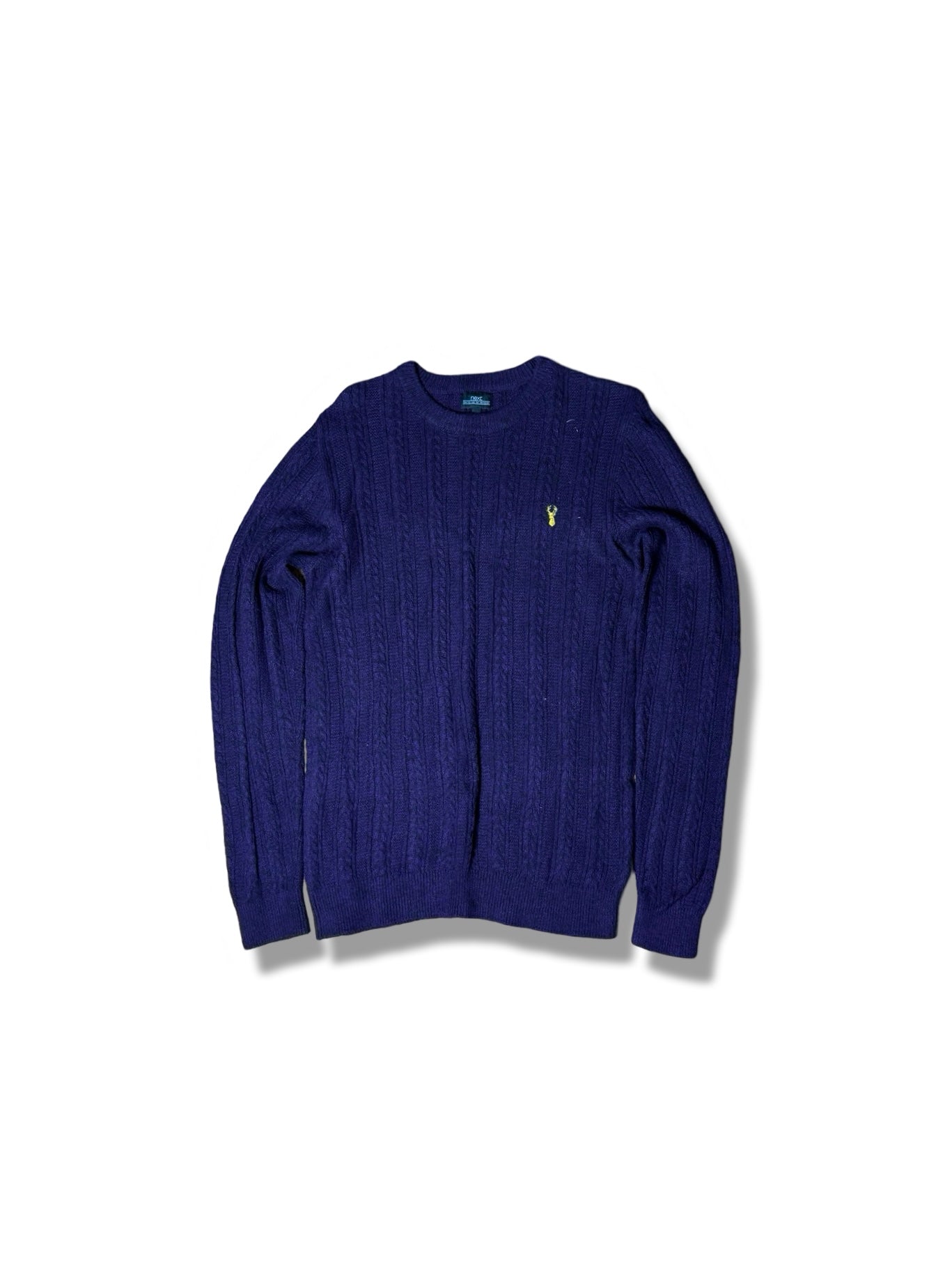 Next Cable Knit Wool Sweater (Small-Medium)