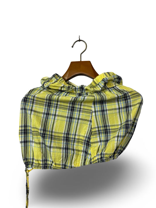 Pink Off Shoulder Crop Top (Women) (X-Small/Small)