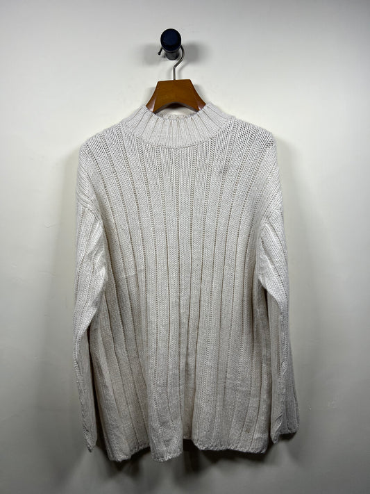 Jones Mockneck Cable Knitted Sweater (Women) (Large/X-Large)