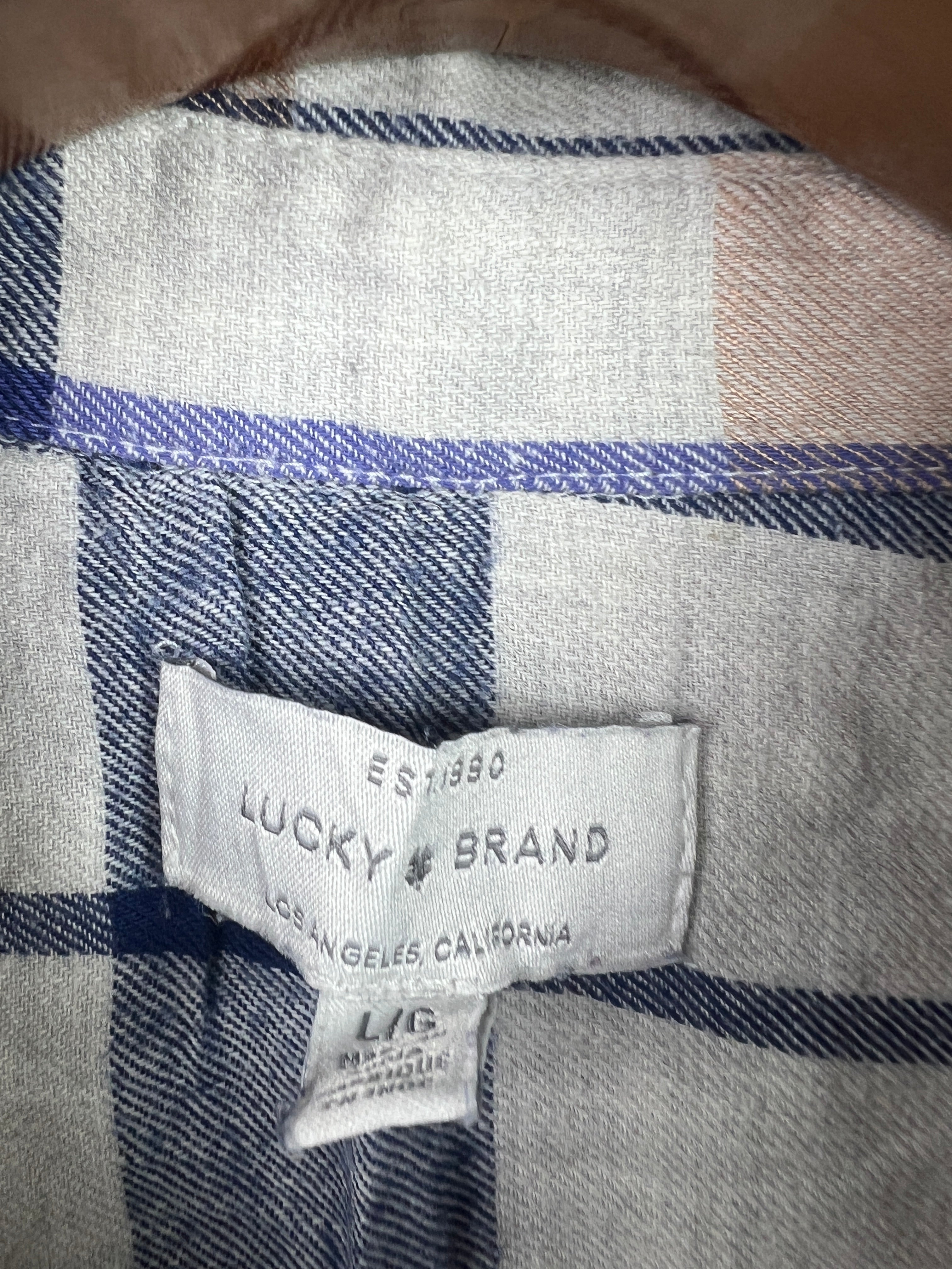 Lucky Brand Shirt (Women) (Large/X-Large)
