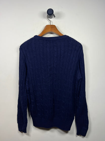 USPA Cable Knitted Sweater (Large)