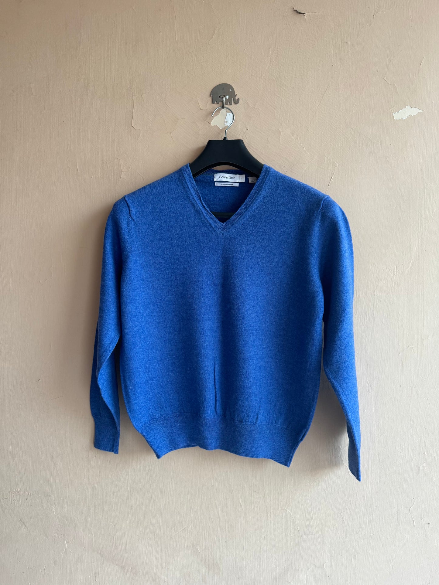 Calvin Klein Extra Fine Merino Wool Sweater (Small)