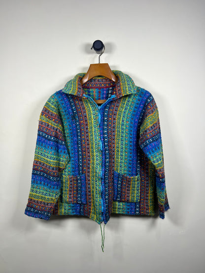 Lambswool Zipper Sweater (Women) (Medium-Large)