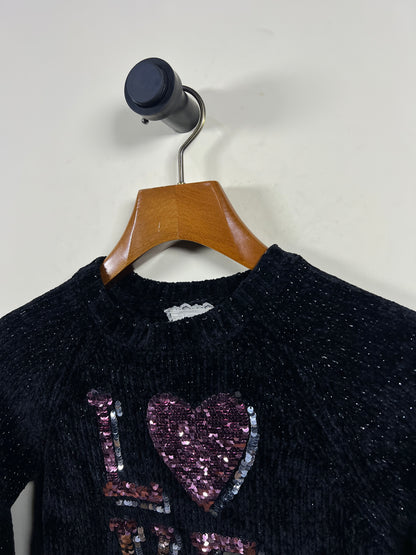 Between Velvet Sweater (Women) (X-Small/Small)