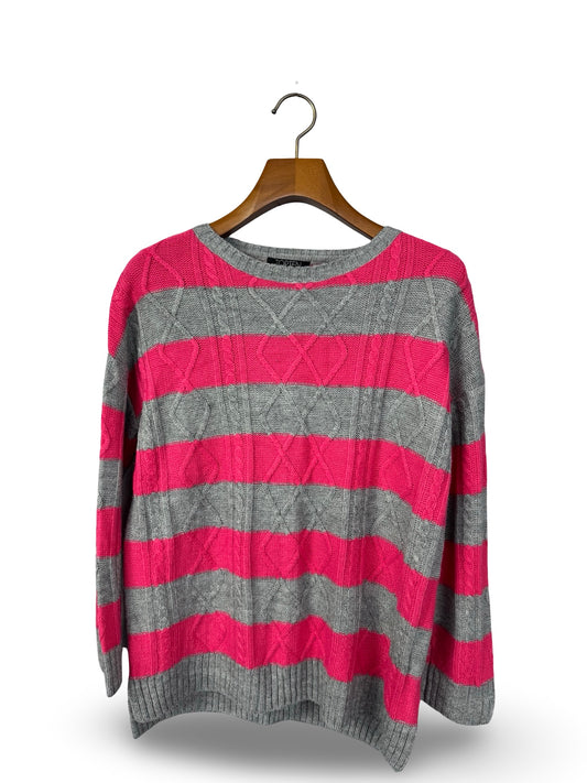 Top Ten Cable Knitted Sweater (Women) (Large/X-Large)