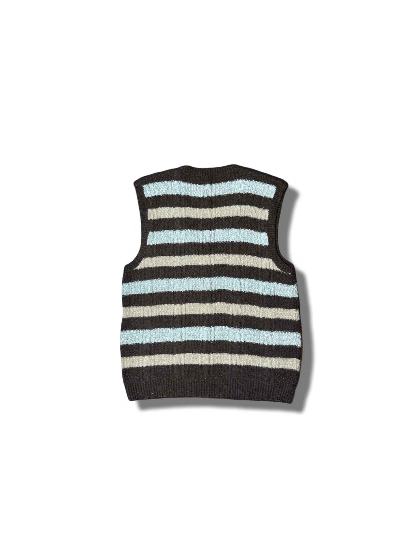 Knitted Sleeveless Sweater (F) (Small-Medium)