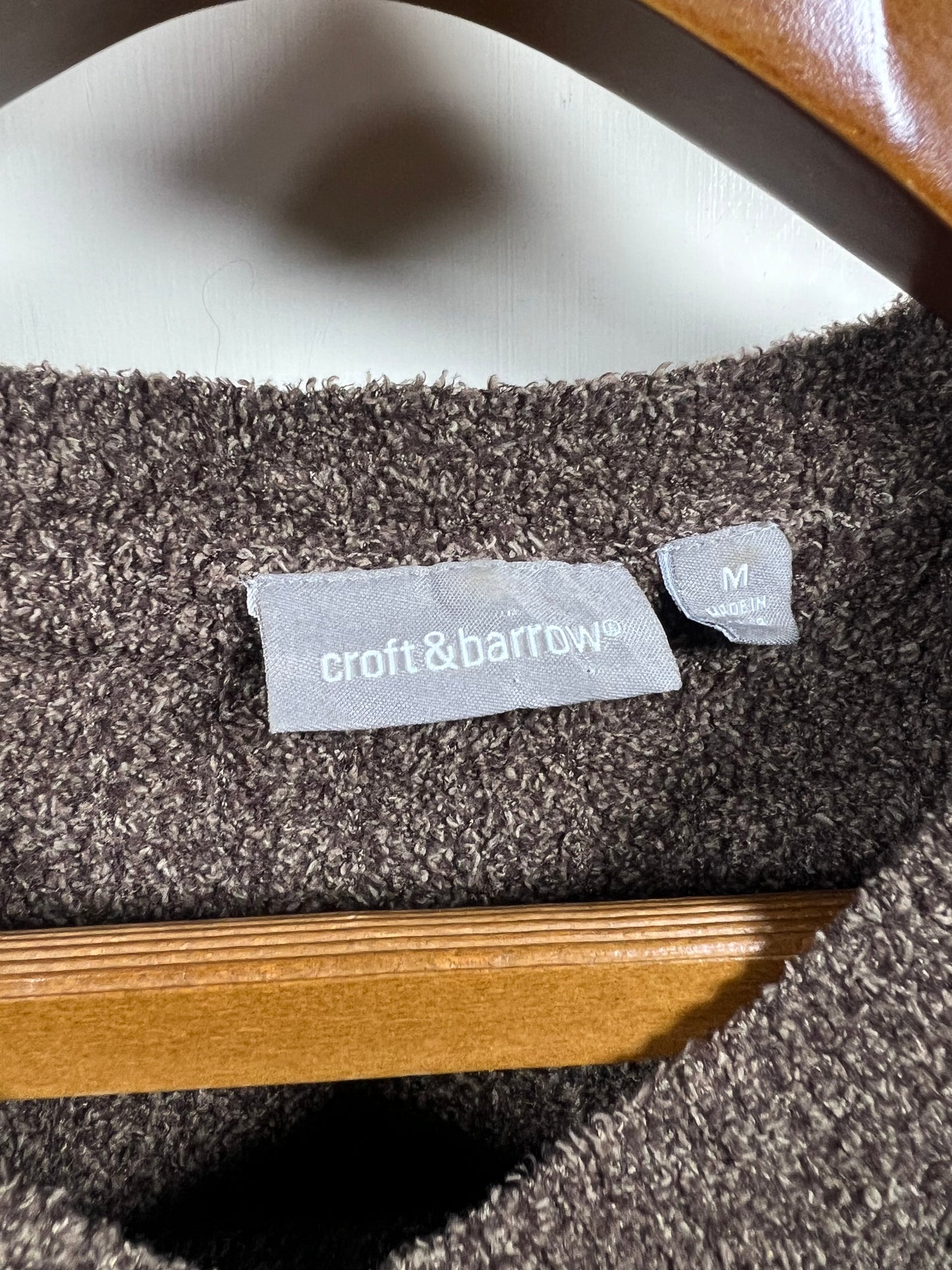 Croft & Barrow Velvet Sweater (Women) (Small-Medium)