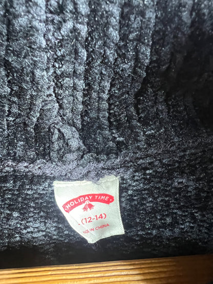 Holiday Time Velvet Sweater (Women) (Large/X-Large)