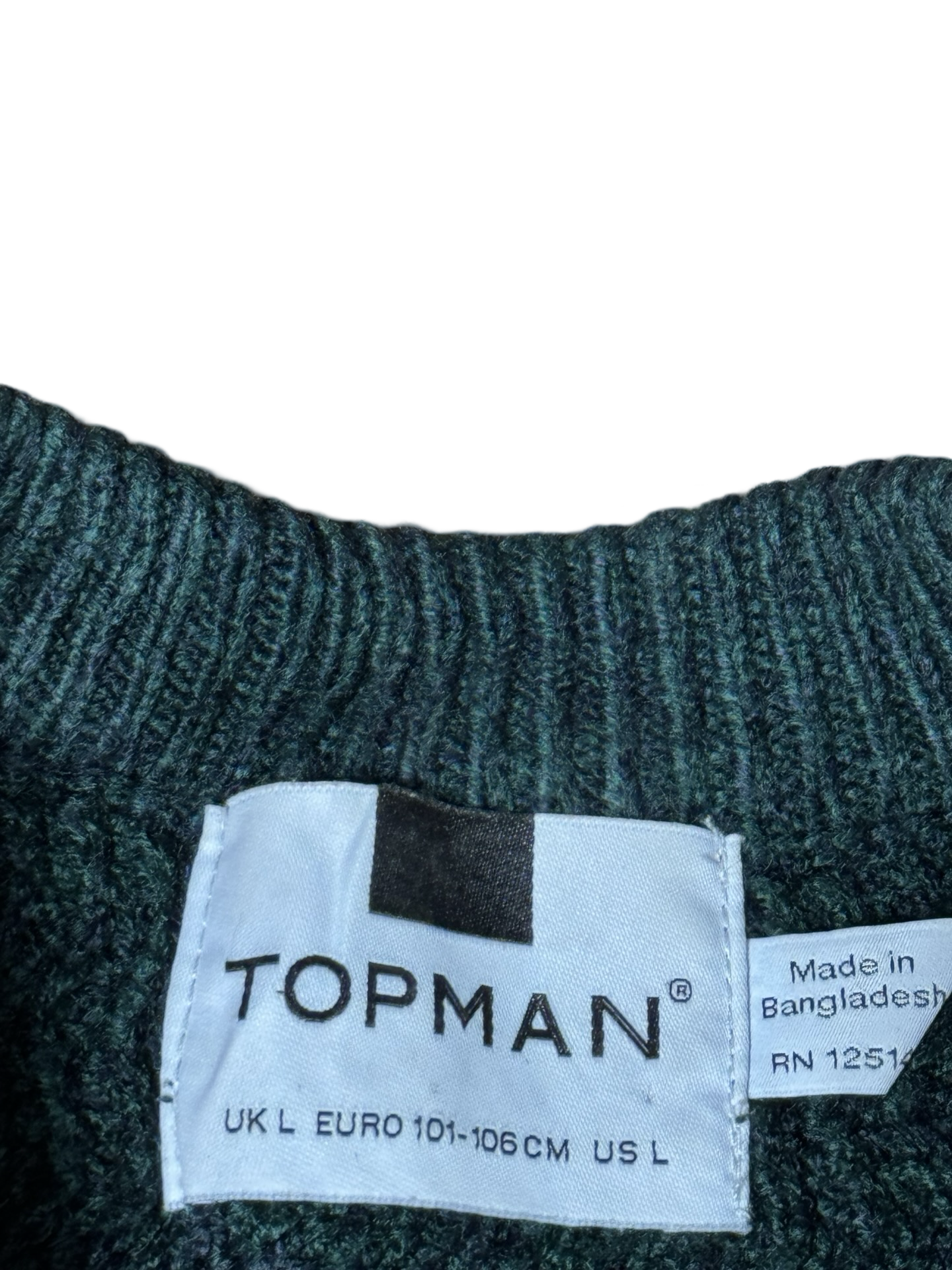 Top Man Oversized Wool Sweater (Medium-Large)