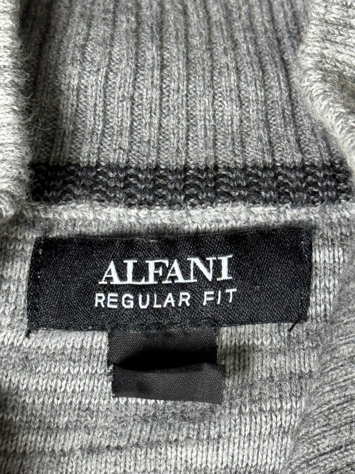 Alfani Wool Zipper Sweater (Large)