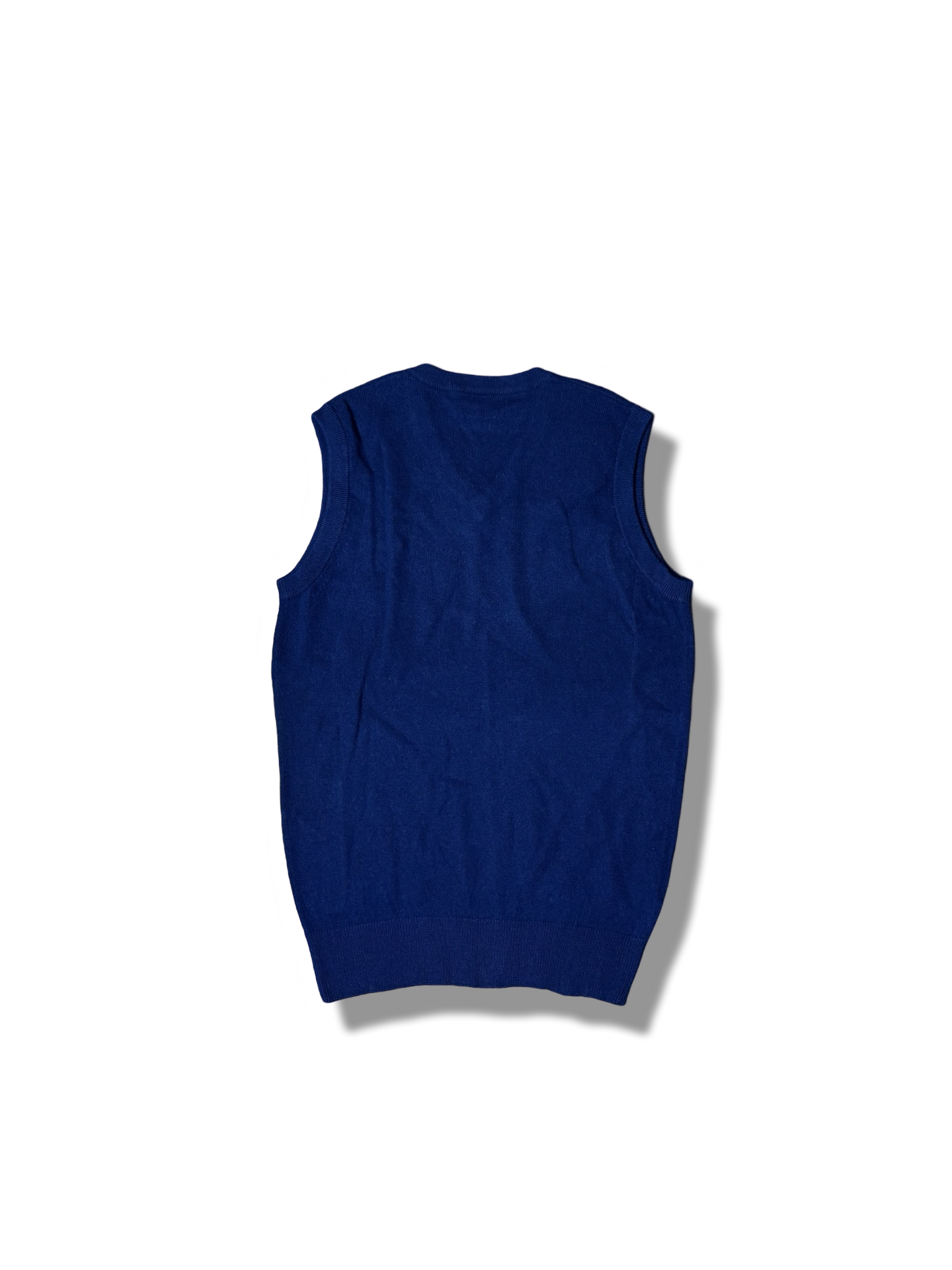 Lacoste Sleeveless Lambswool Sweater (Small)