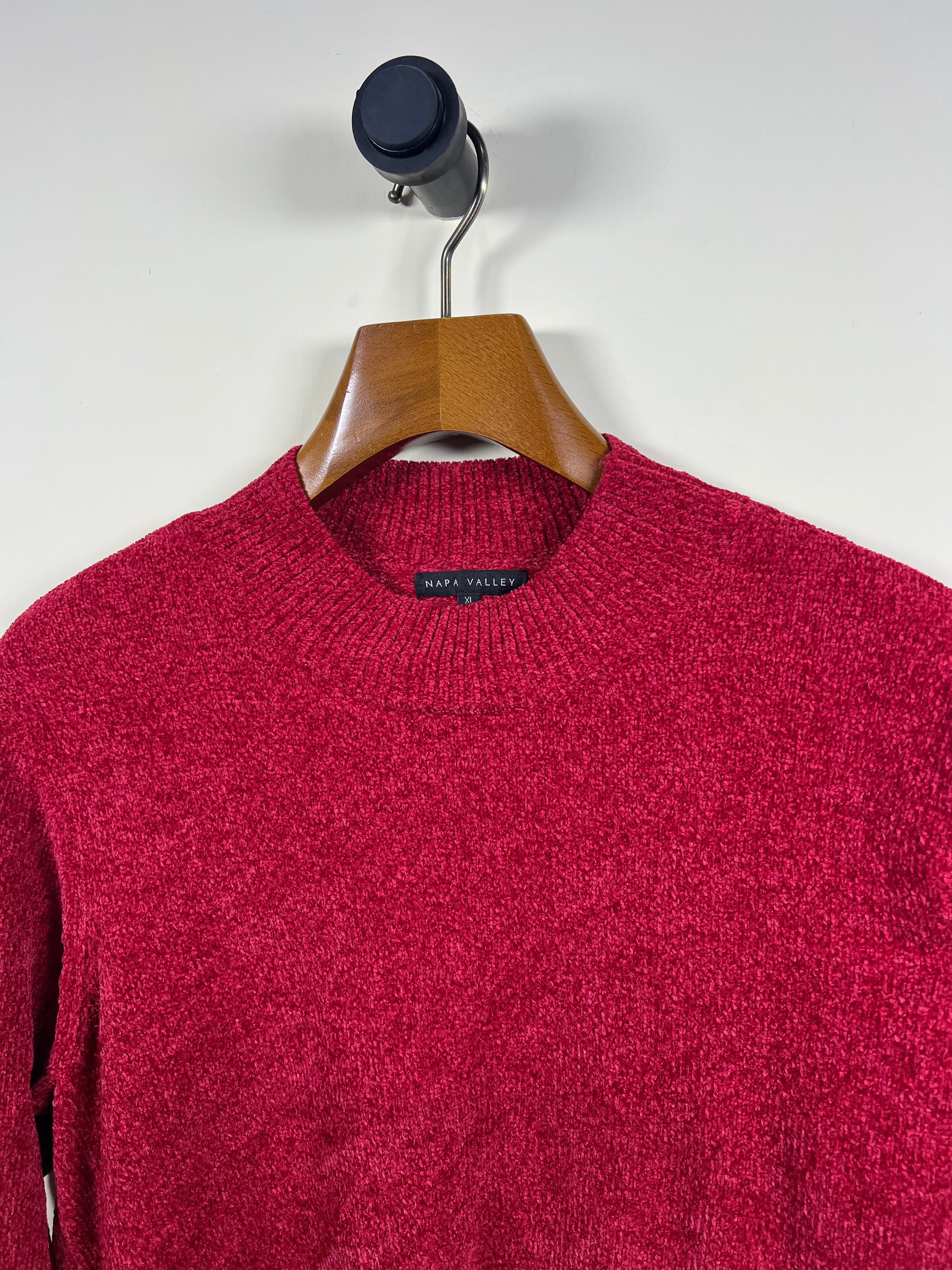 Napa Valley Mockneck Velvet Sweater (Women) (X-Large)