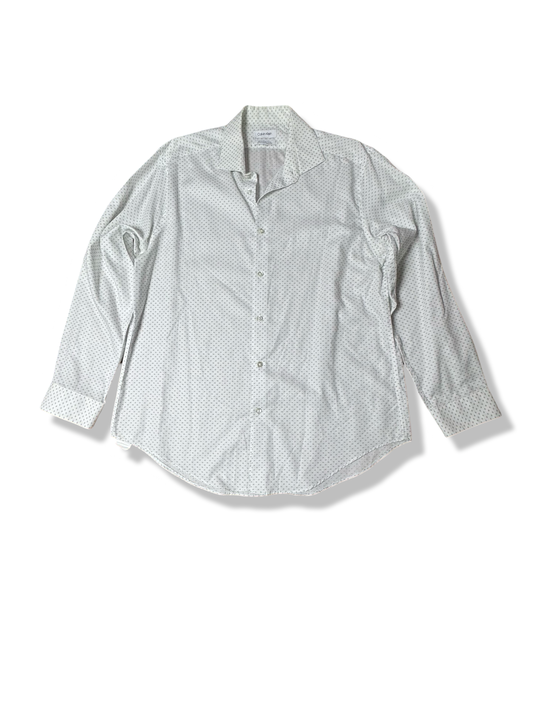 Calvin Klein Buttoned Up Dress Shirt (Medium-Large)