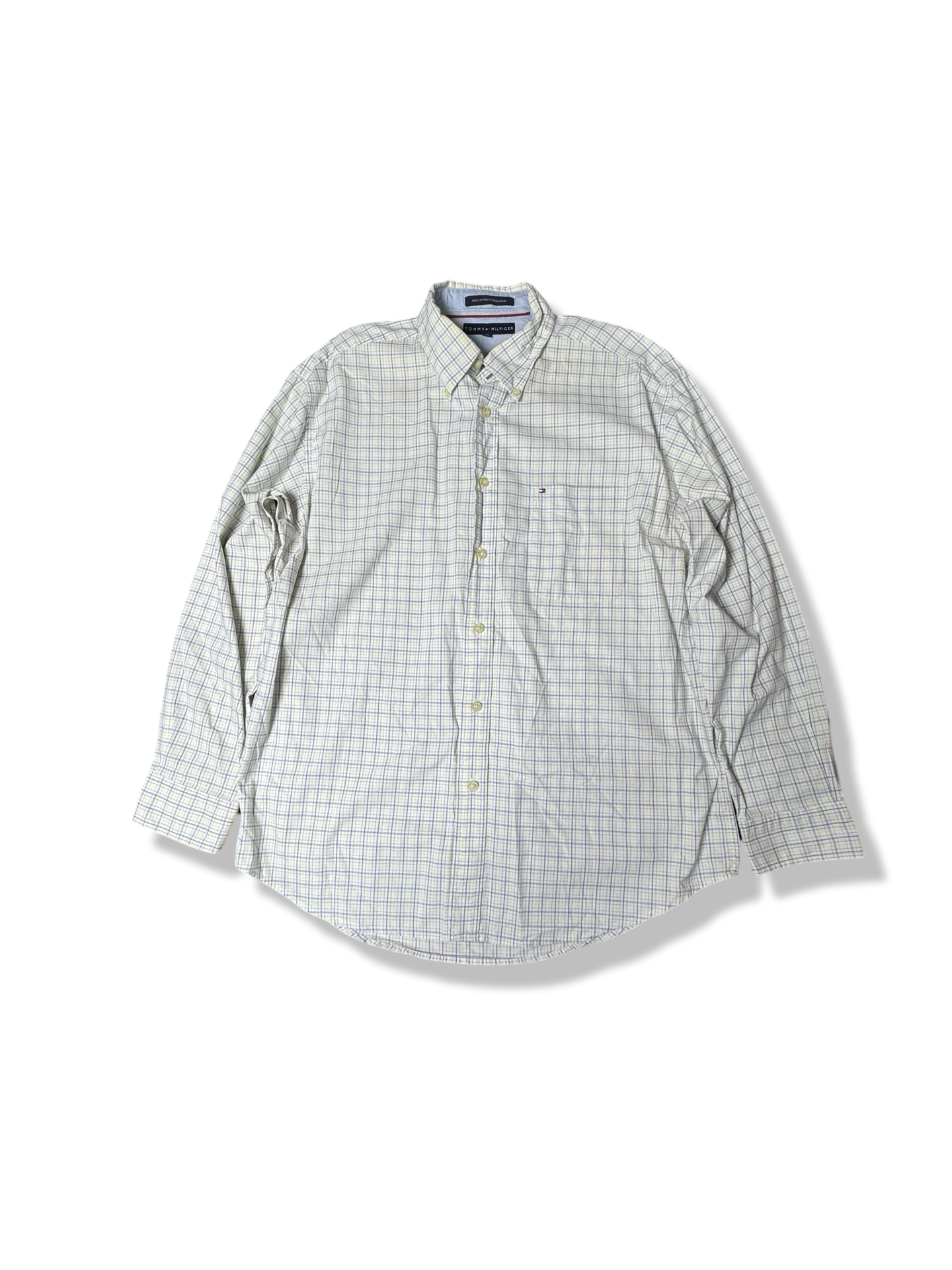 Tommy Hilfiger Buttoned Down Casual Shirt (X-Large)