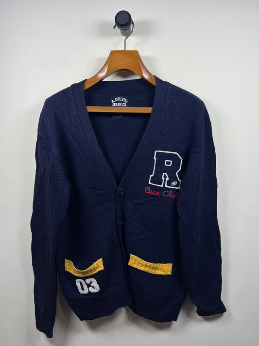 Athletic Buttoned Sweater (Large)