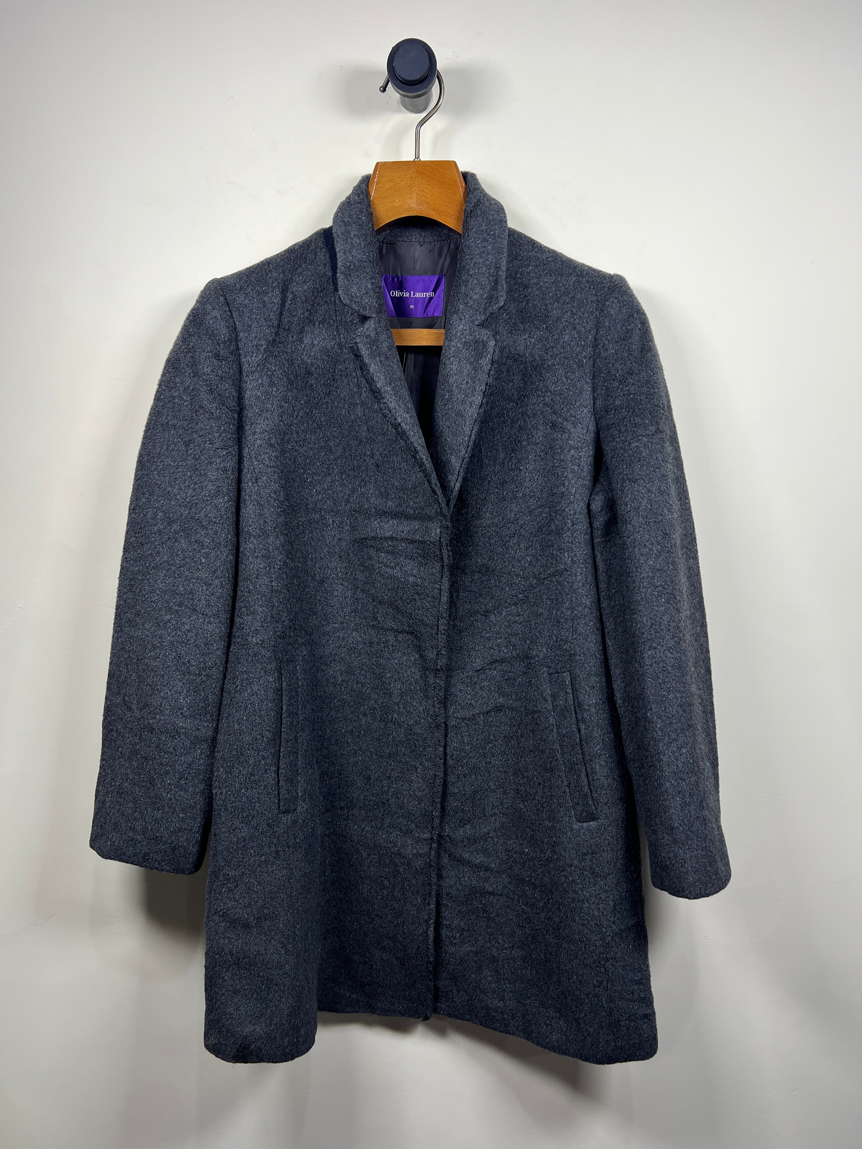 Olivia Lauren Wool Long Coat (Women) (Medium-Large)