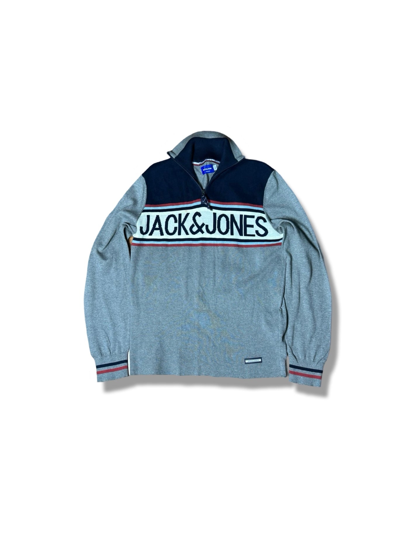 Jack&Jones Zipper Wool Sweater (Small-Medium)