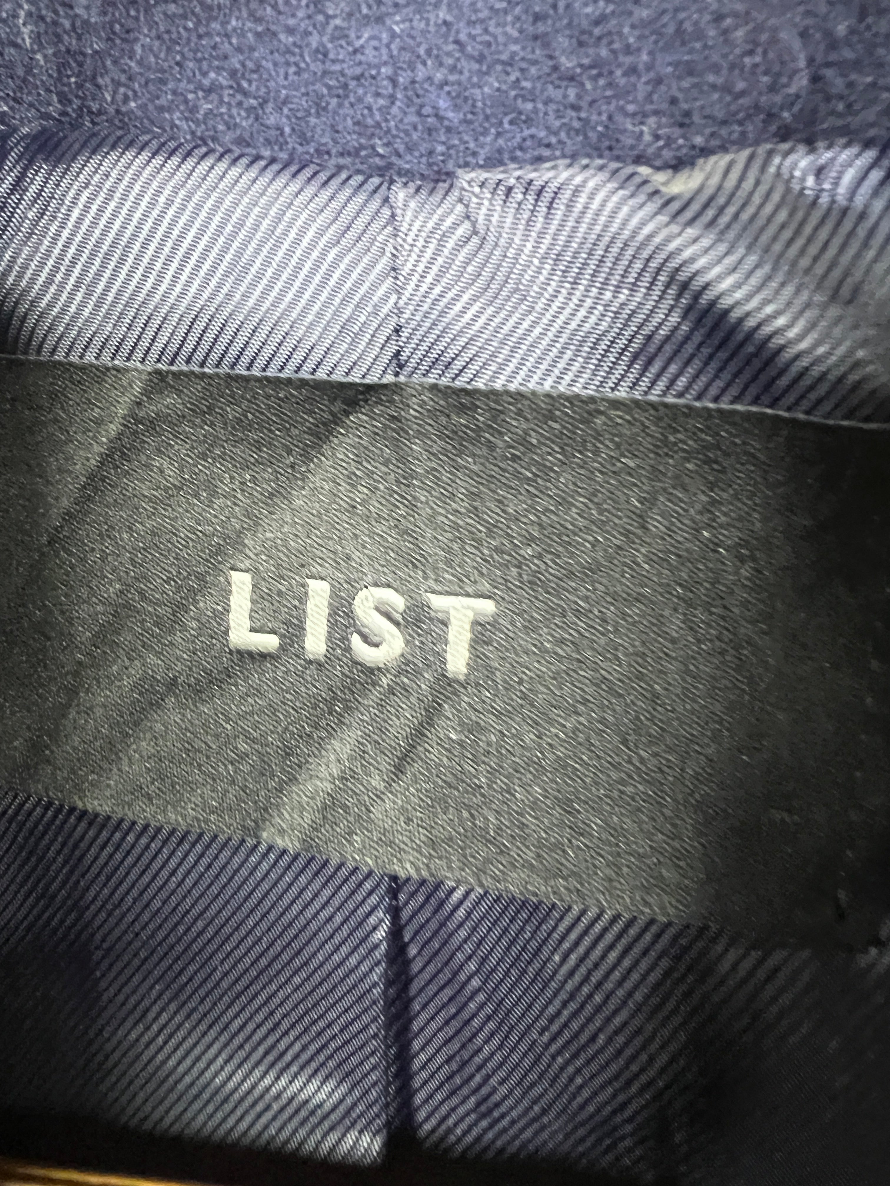 List Wool Long Coat (Women) ( Medium-Large)